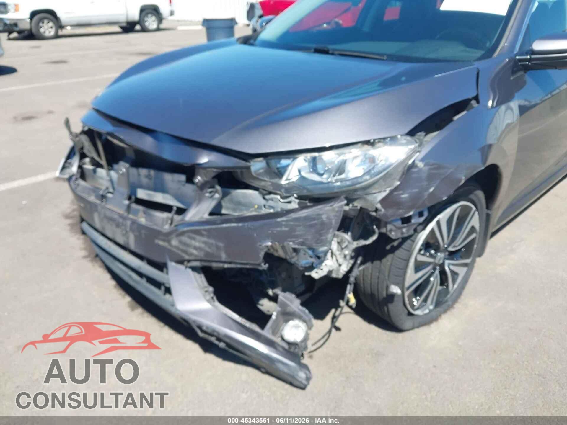 HONDA CIVIC 2017 - 2HGFC1F73HH659727