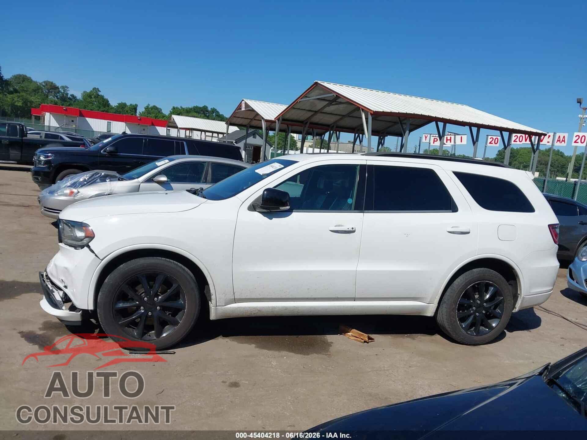 DODGE DURANGO 2017 - 1C4SDJCT3HC687042