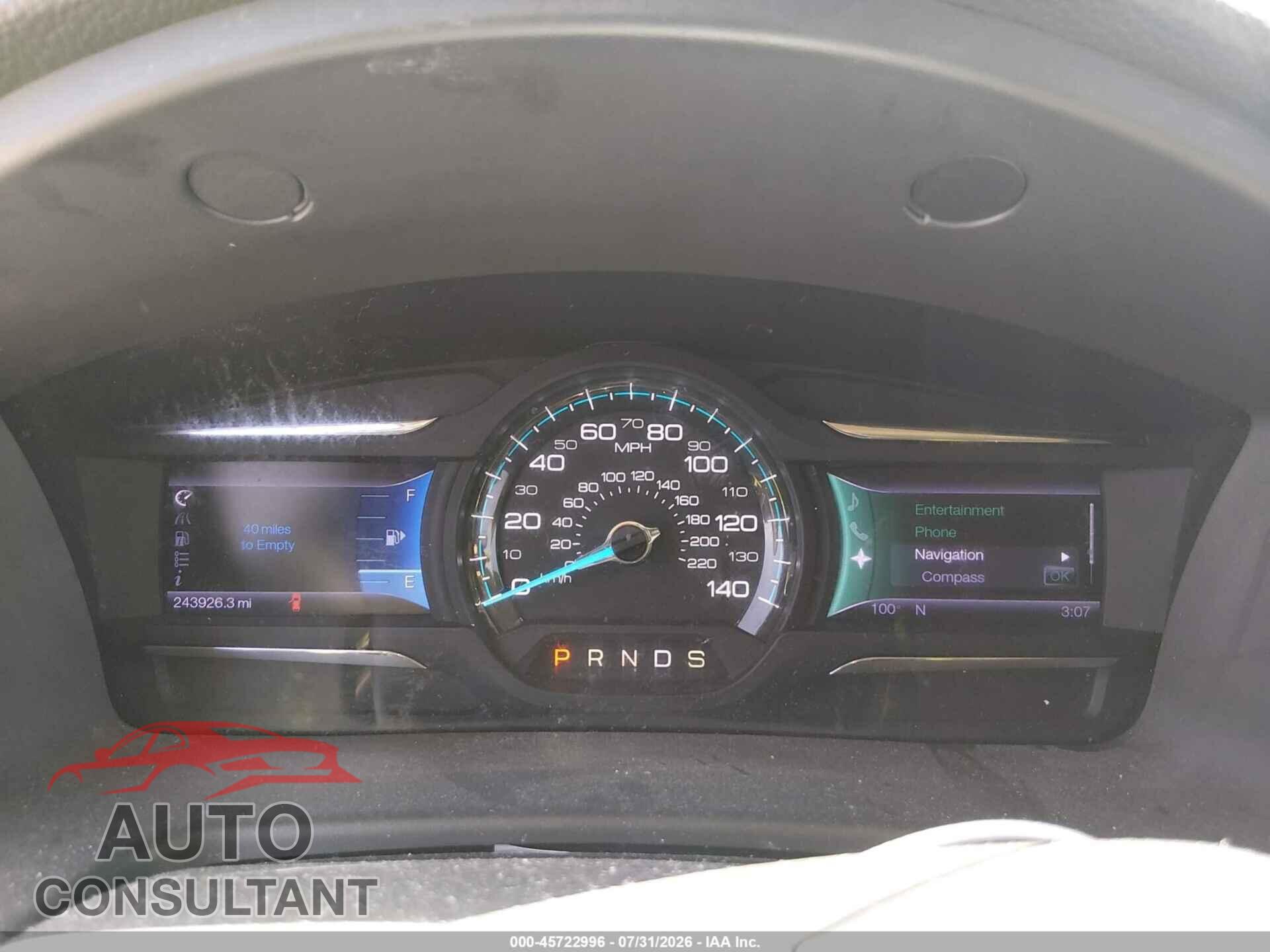 FORD FLEX 2013 - 2FMGK5D89DBD25087