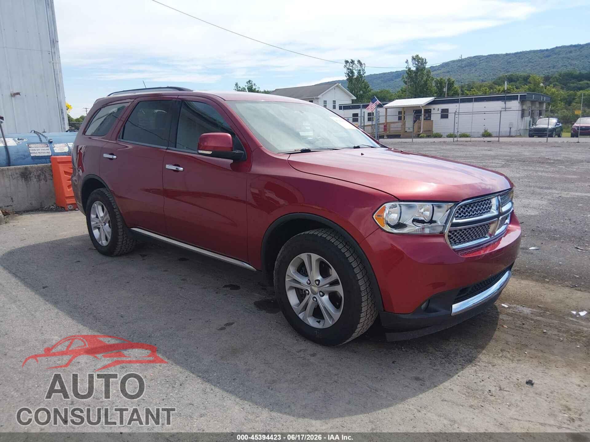DODGE DURANGO 2013 - 1C4RDJDG6DC614063
