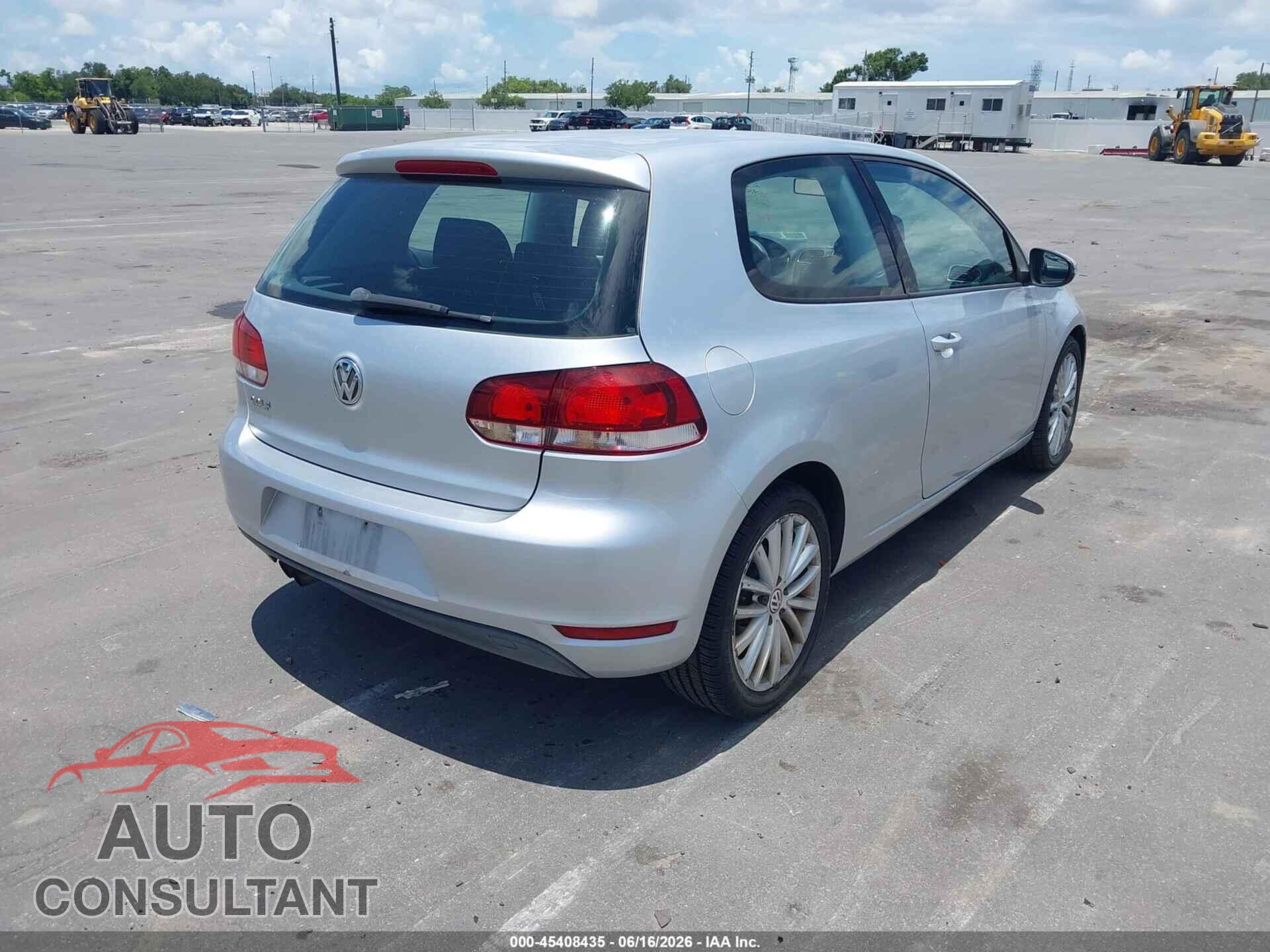 VOLKSWAGEN GOLF 2012 - WVWBB7AJ0CW274495