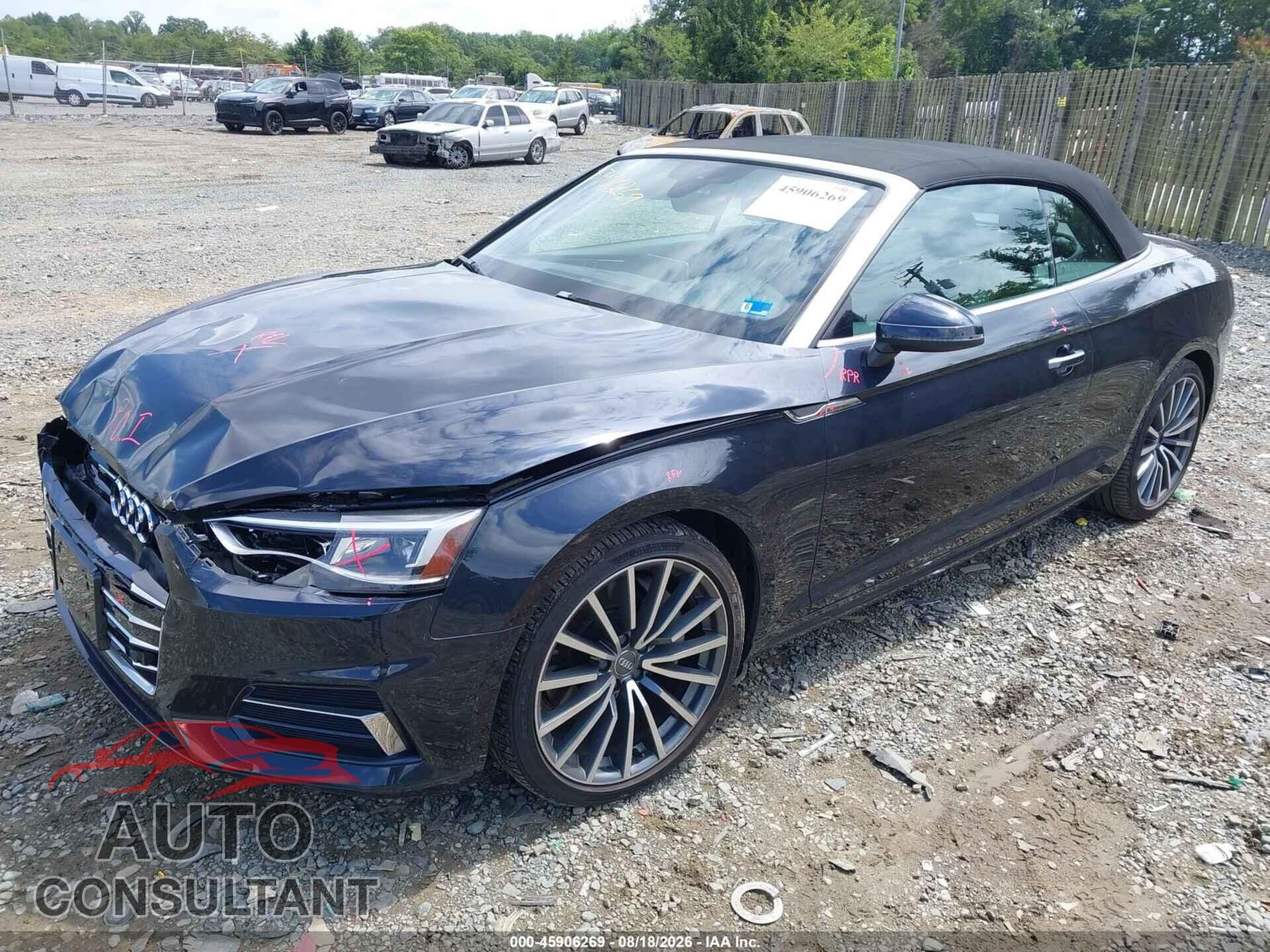 AUDI A5 2018 - WAUYNGF54JN002755