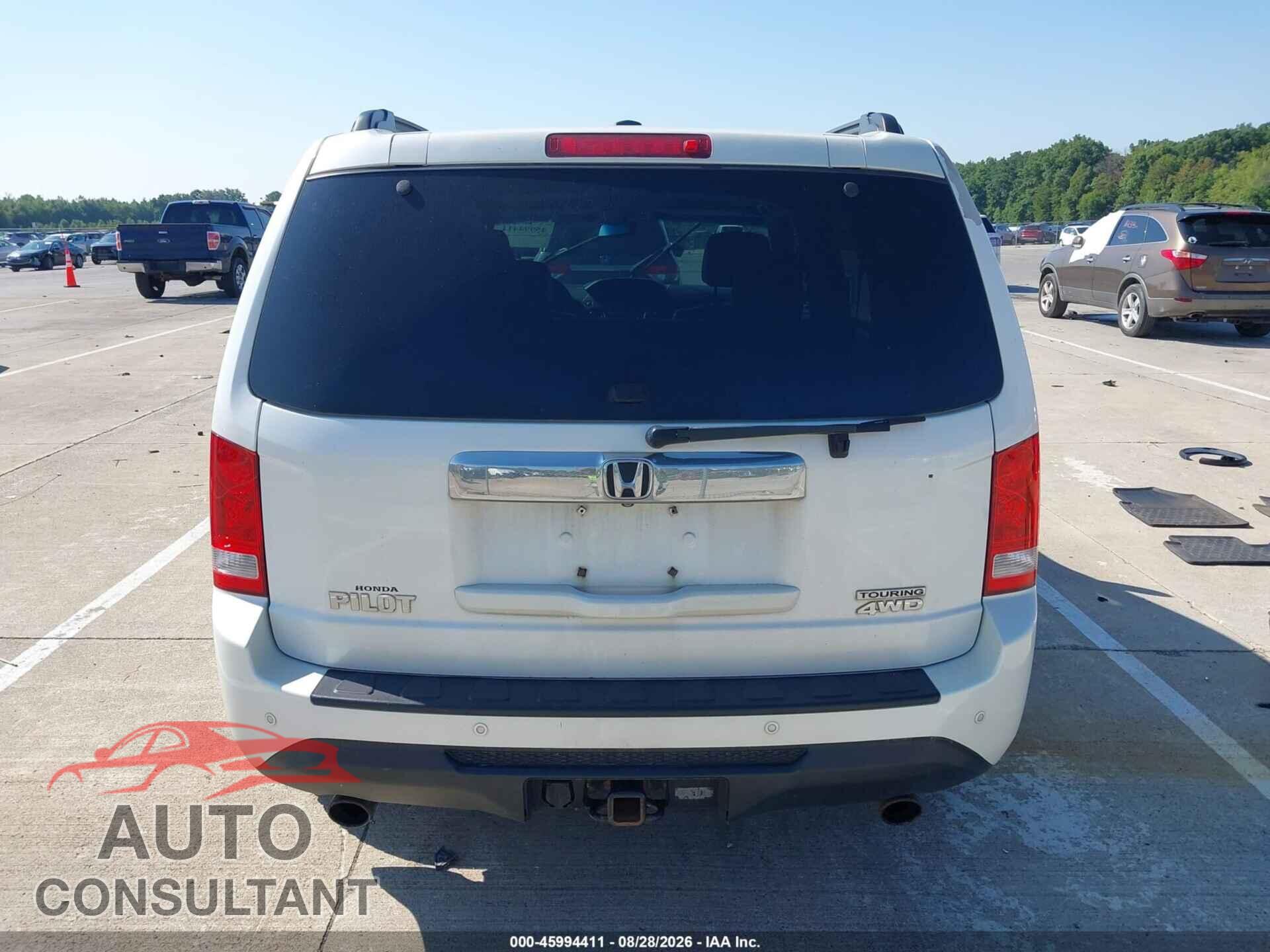 HONDA PILOT 2012 - 5FNYF4H97CB013085