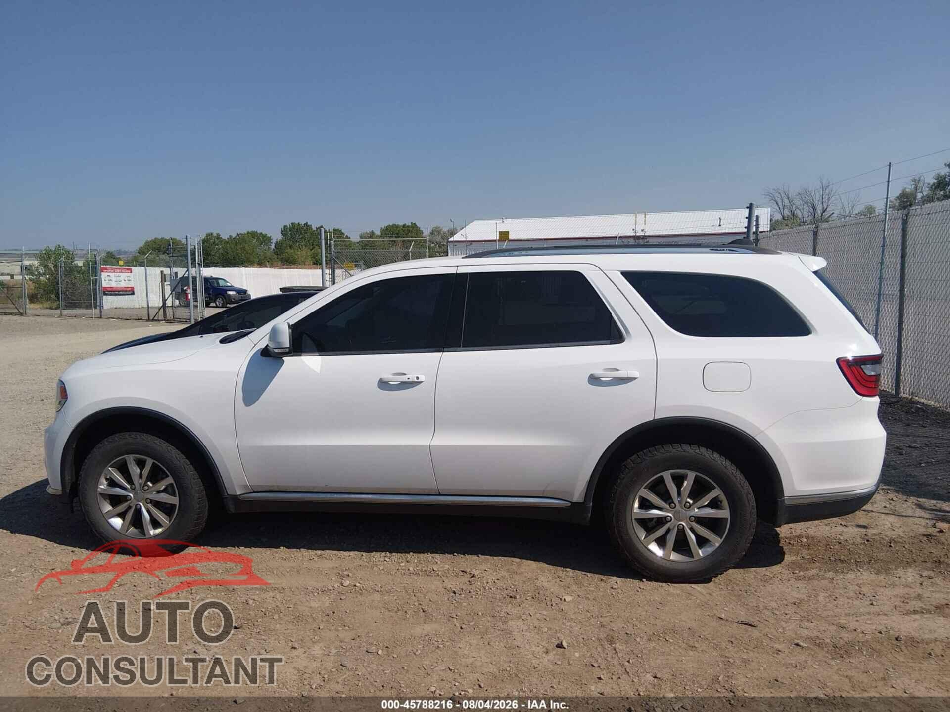 DODGE DURANGO 2015 - 1C4RDJDG4FC789527