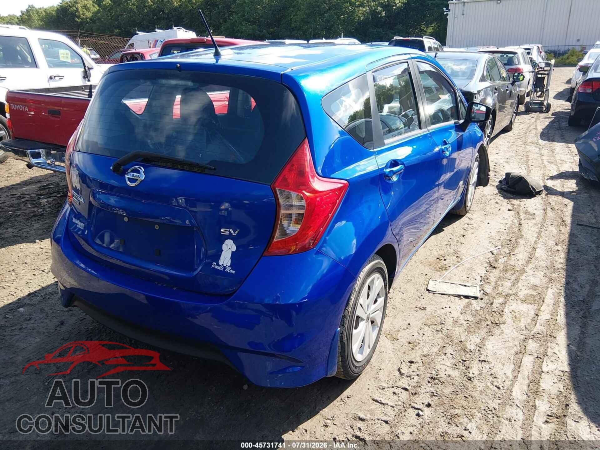 NISSAN VERSA NOTE 2017 - 3N1CE2CPXHL379075