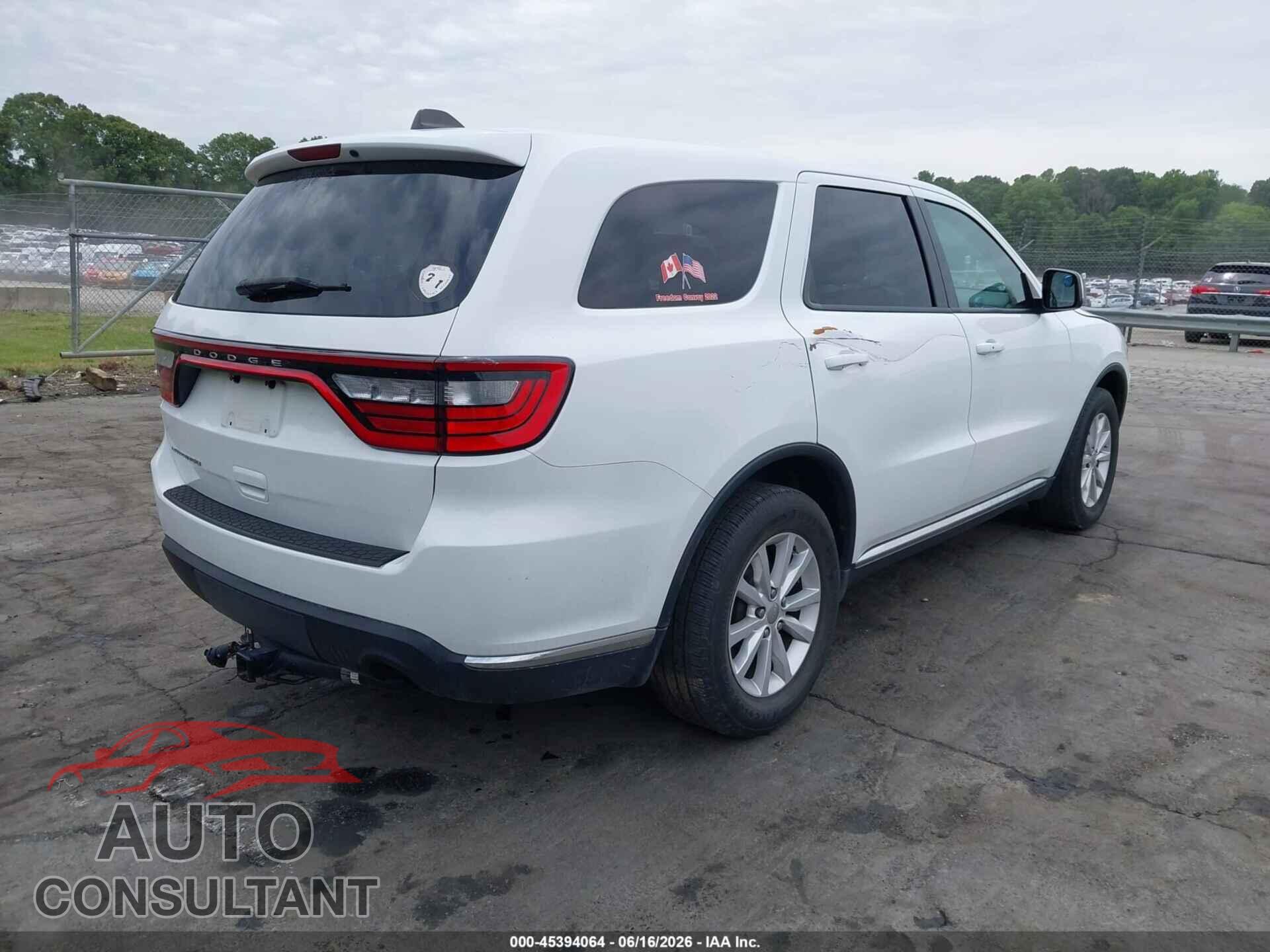 DODGE DURANGO 2015 - 1C4RDHAG1FC800903