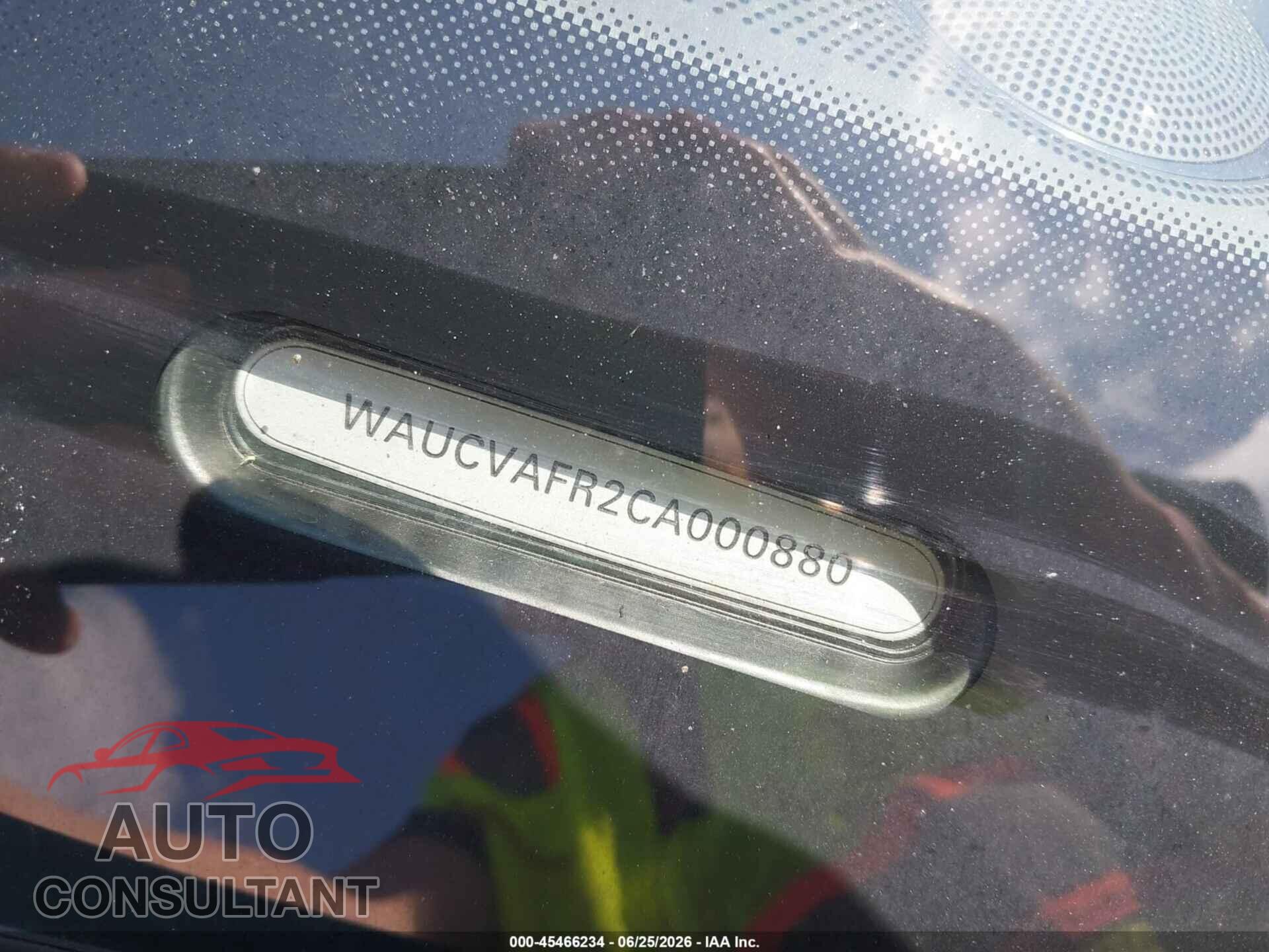 AUDI S5 2012 - WAUCVAFR2CA000880
