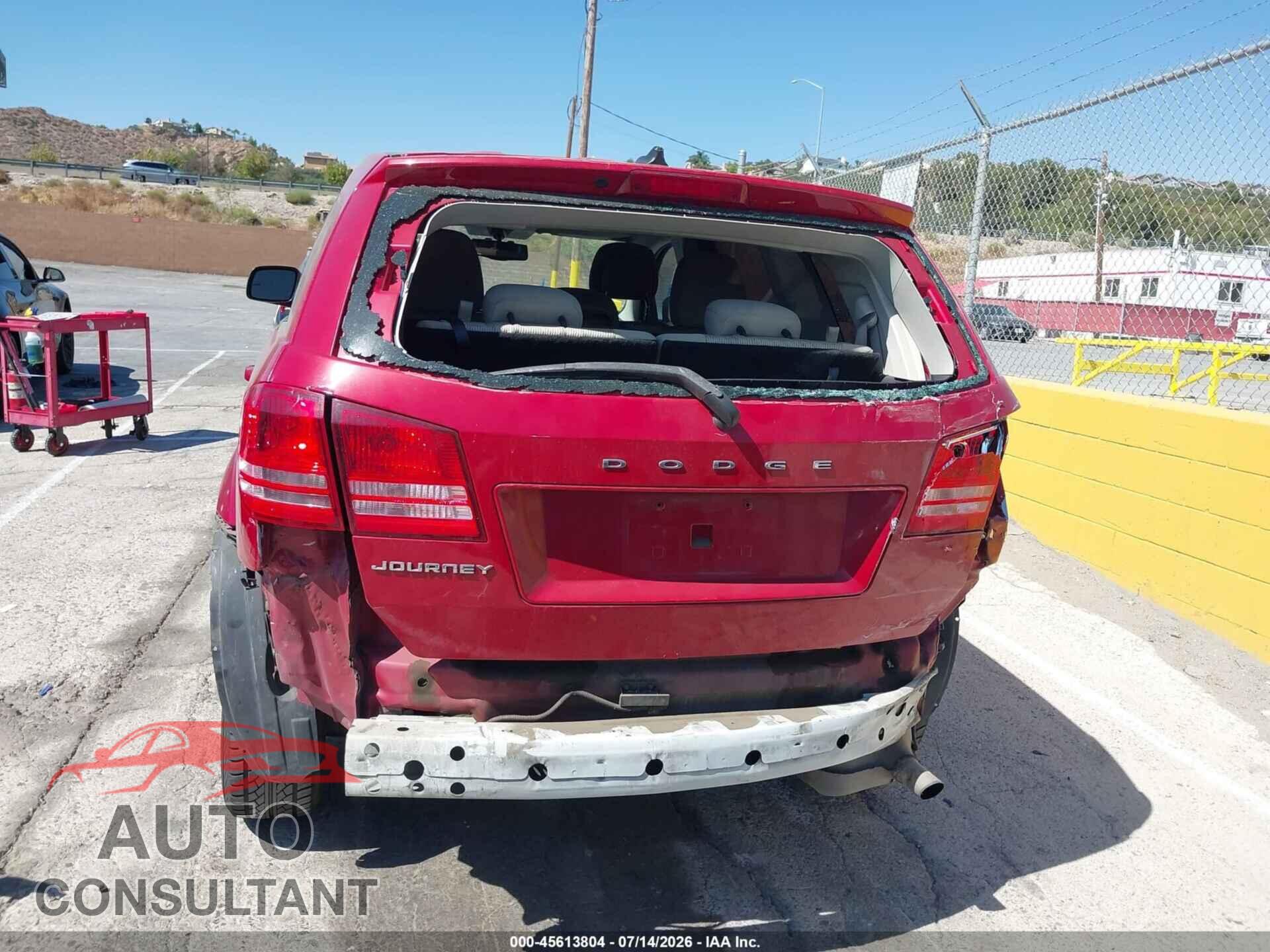 DODGE JOURNEY 2013 - 3C4PDCAB4DT557345
