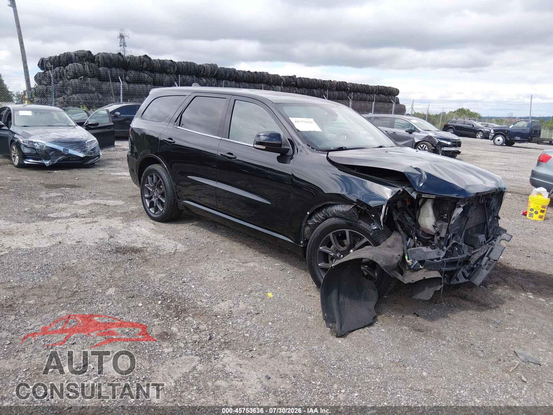 DODGE DURANGO 2017 - 1C4SDJCT6HC879216