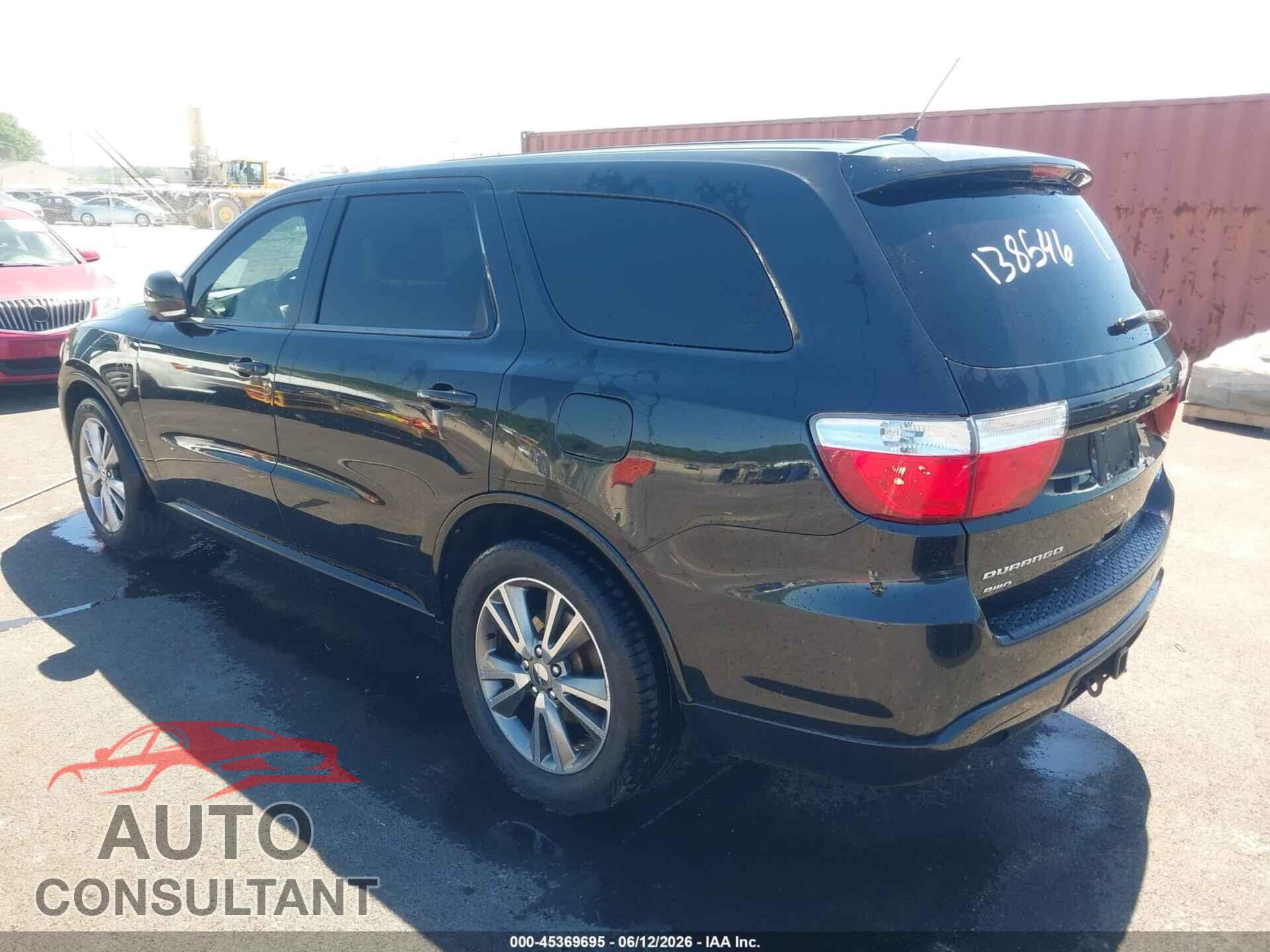 DODGE DURANGO 2012 - 1C4SDJCT3CC138546
