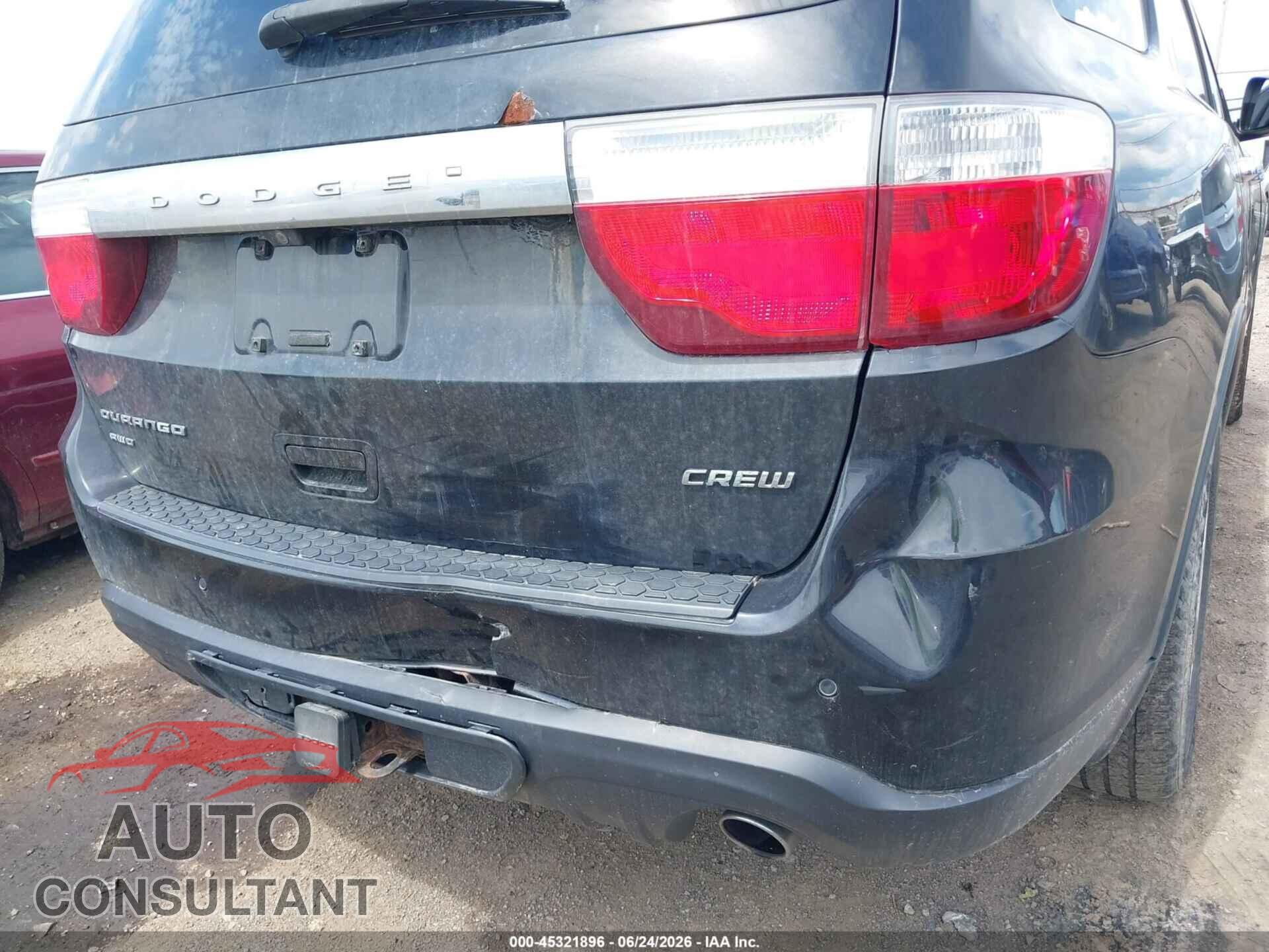 DODGE DURANGO 2013 - 1C4RDJDG9DC578109
