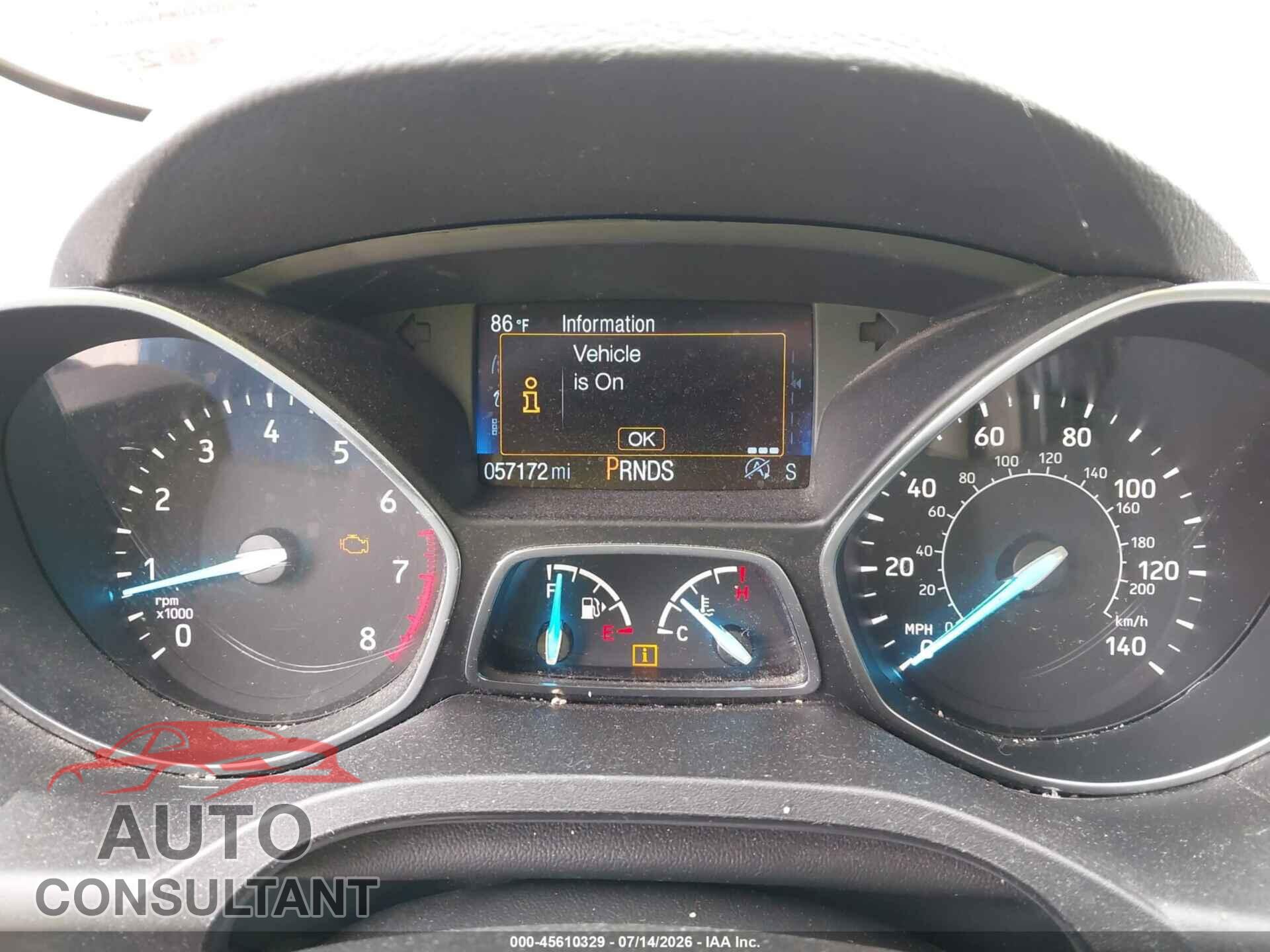 FORD ESCAPE 2018 - 1FMCU9GD3JUC83708