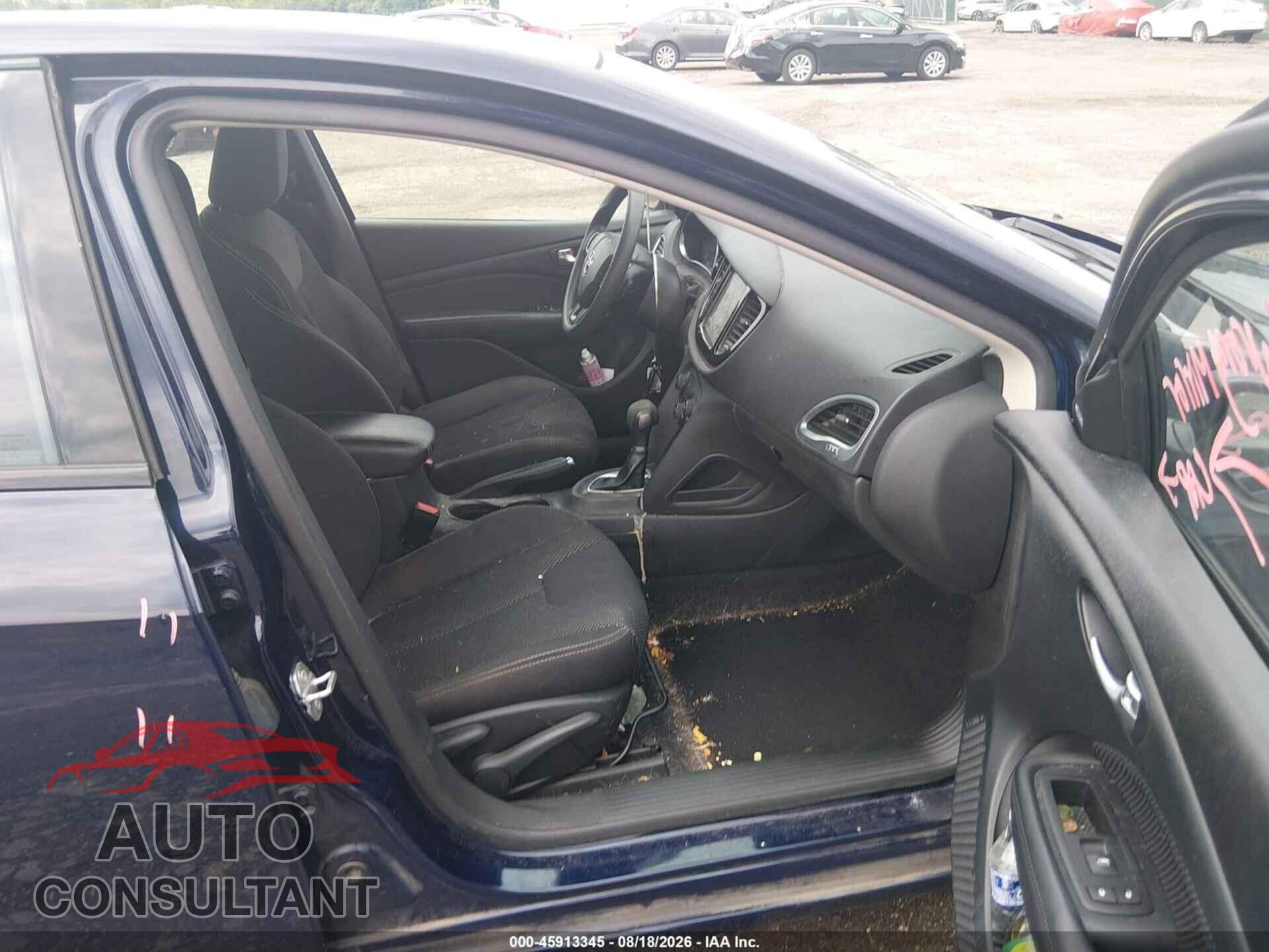 DODGE DART 2015 - 1C3CDFBB2FD404894