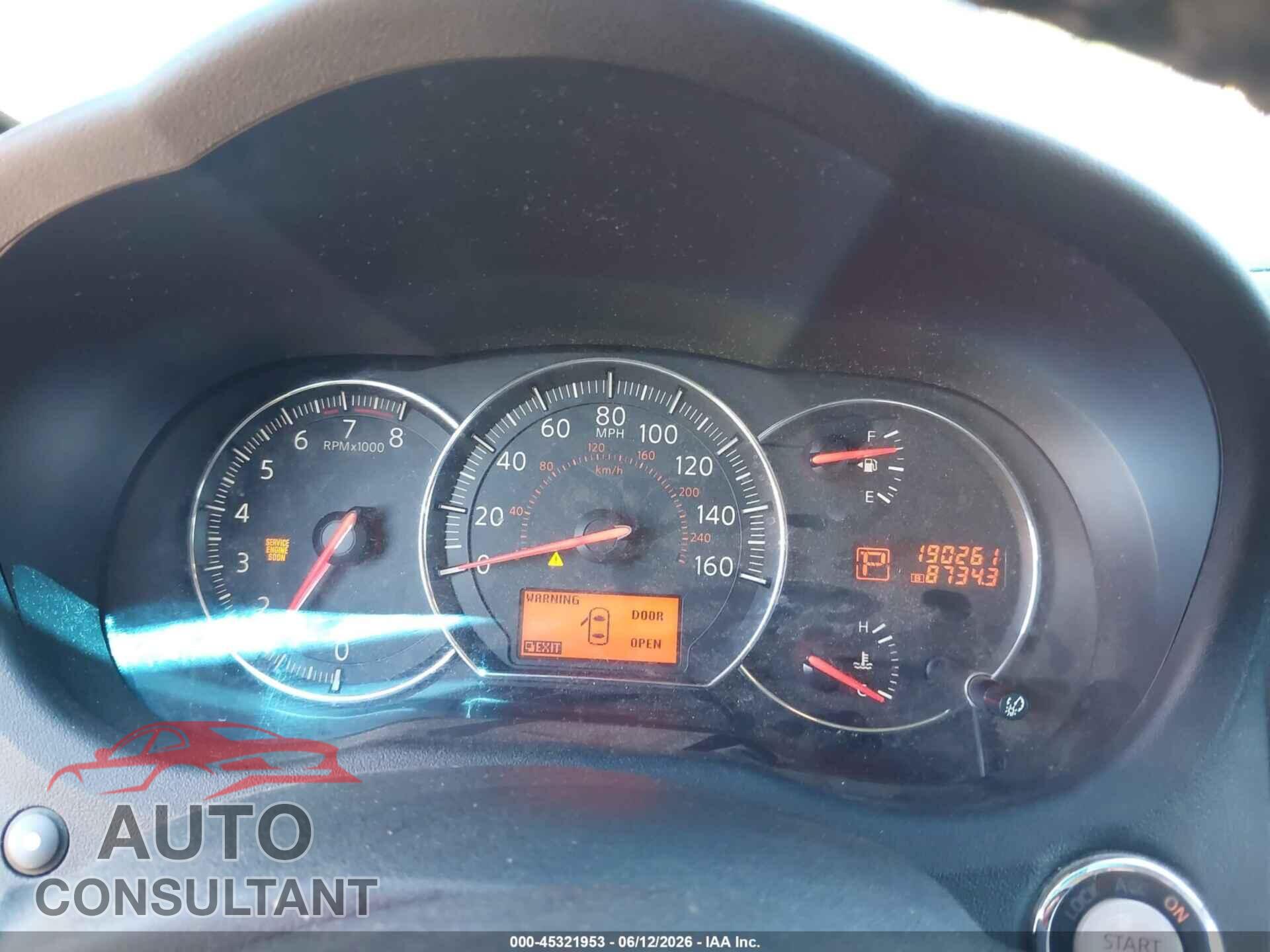 NISSAN MAXIMA 2010 - 1N4AA5AP1AC814044