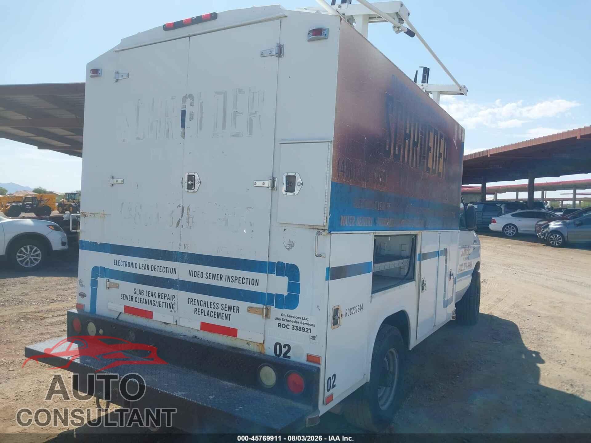 FORD E-350 CUTAWAY 2016 - 1FDWE3FL4GDC31433