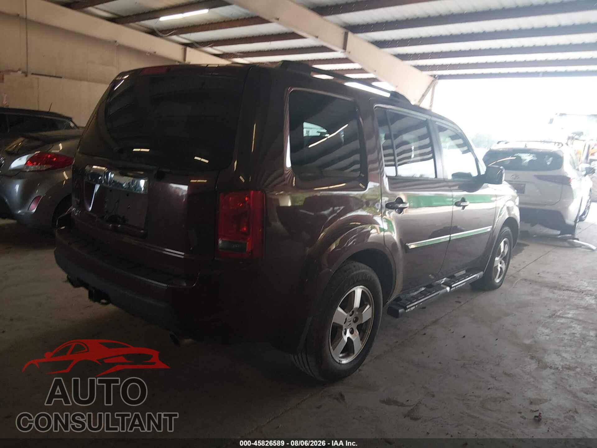 HONDA PILOT 2011 - 5FNYF3H46BB026116