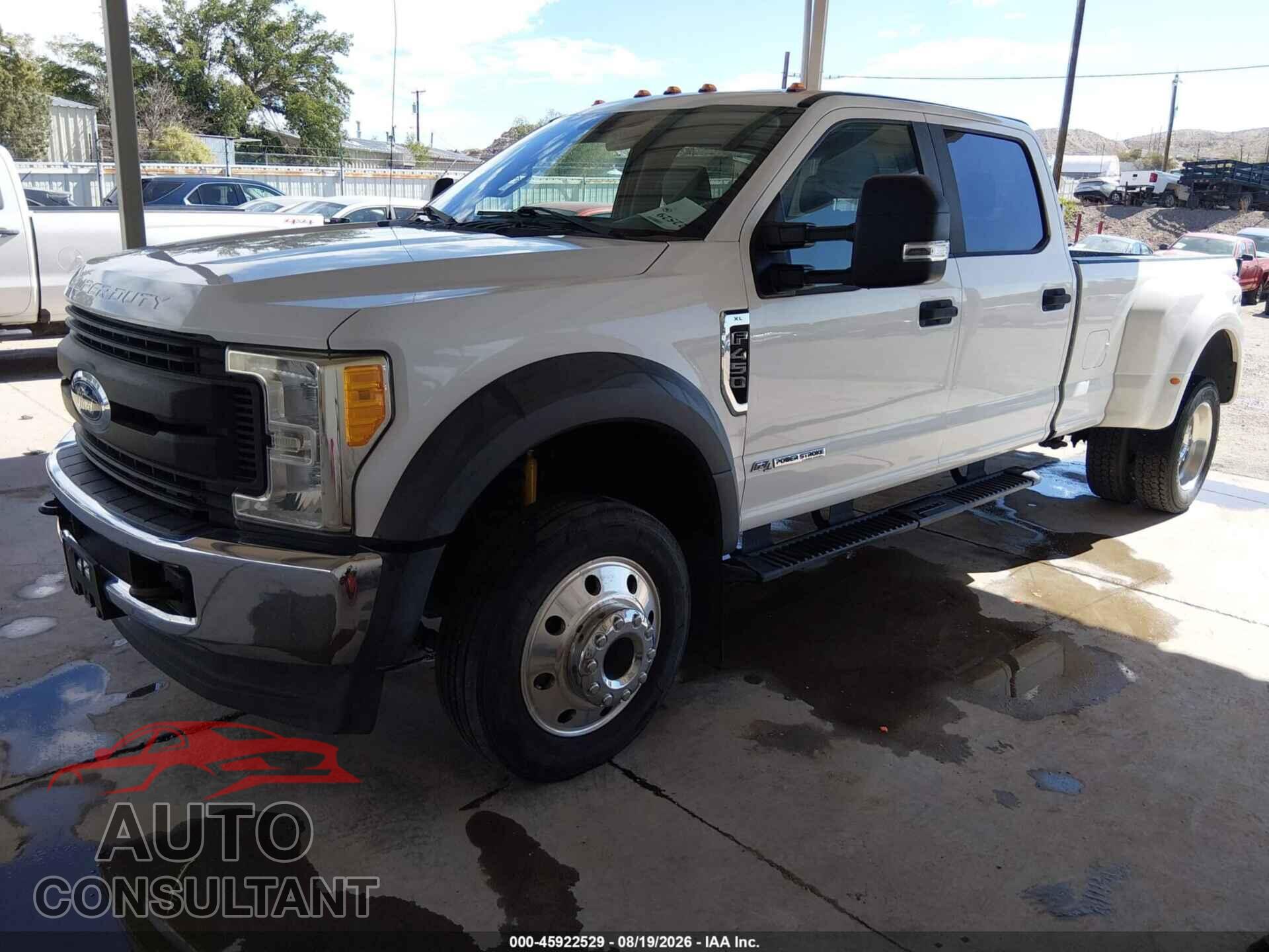 FORD F-450 2017 - 1FT8W4DTXHEE36589