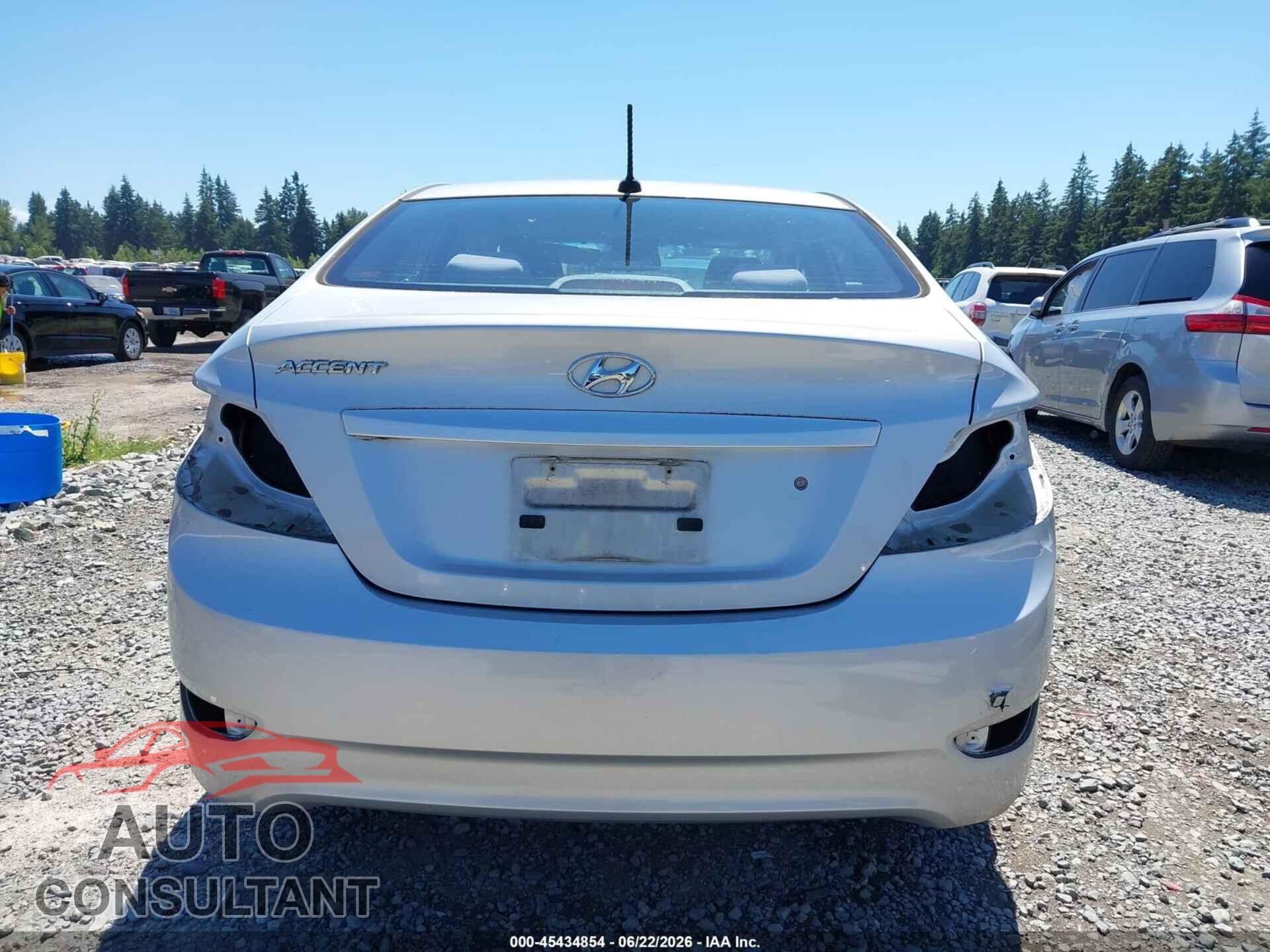 HYUNDAI ACCENT 2013 - KMHCT4AE9DU305996