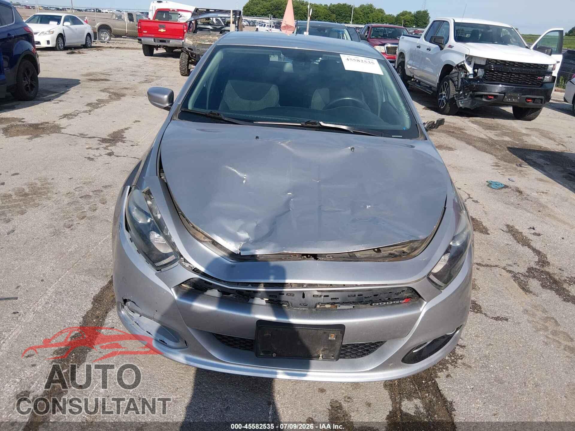 DODGE DART 2014 - 1C3CDFBB2ED857945