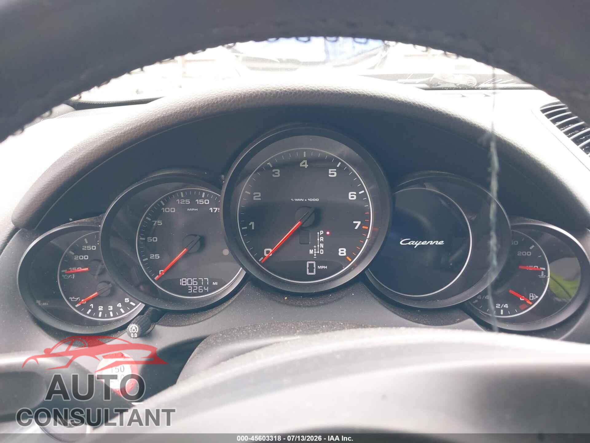 PORSCHE CAYENNE 2012 - WP1AA2A25CLA09680