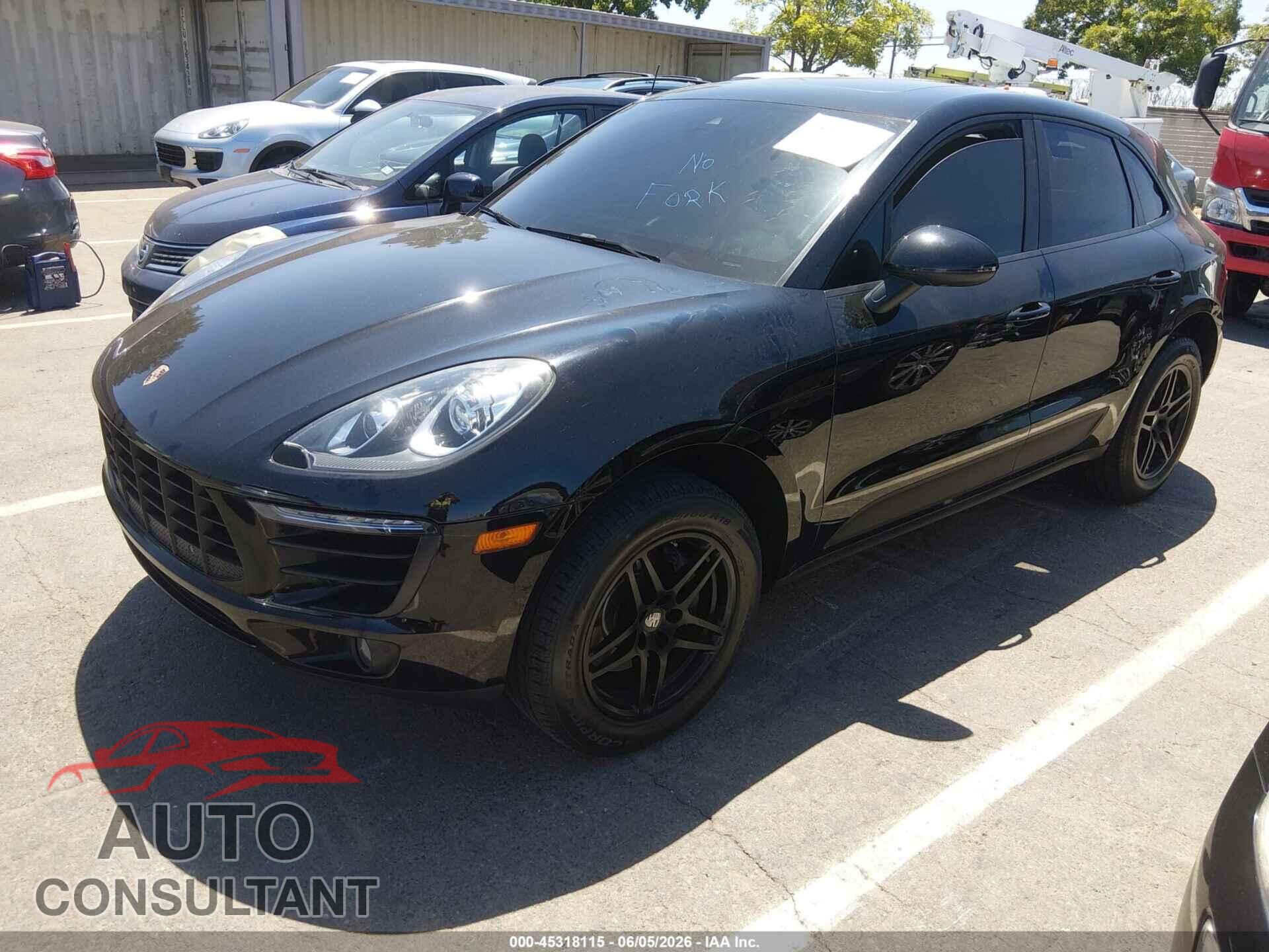 PORSCHE MACAN 2018 - WP1AA2A52JLB21098