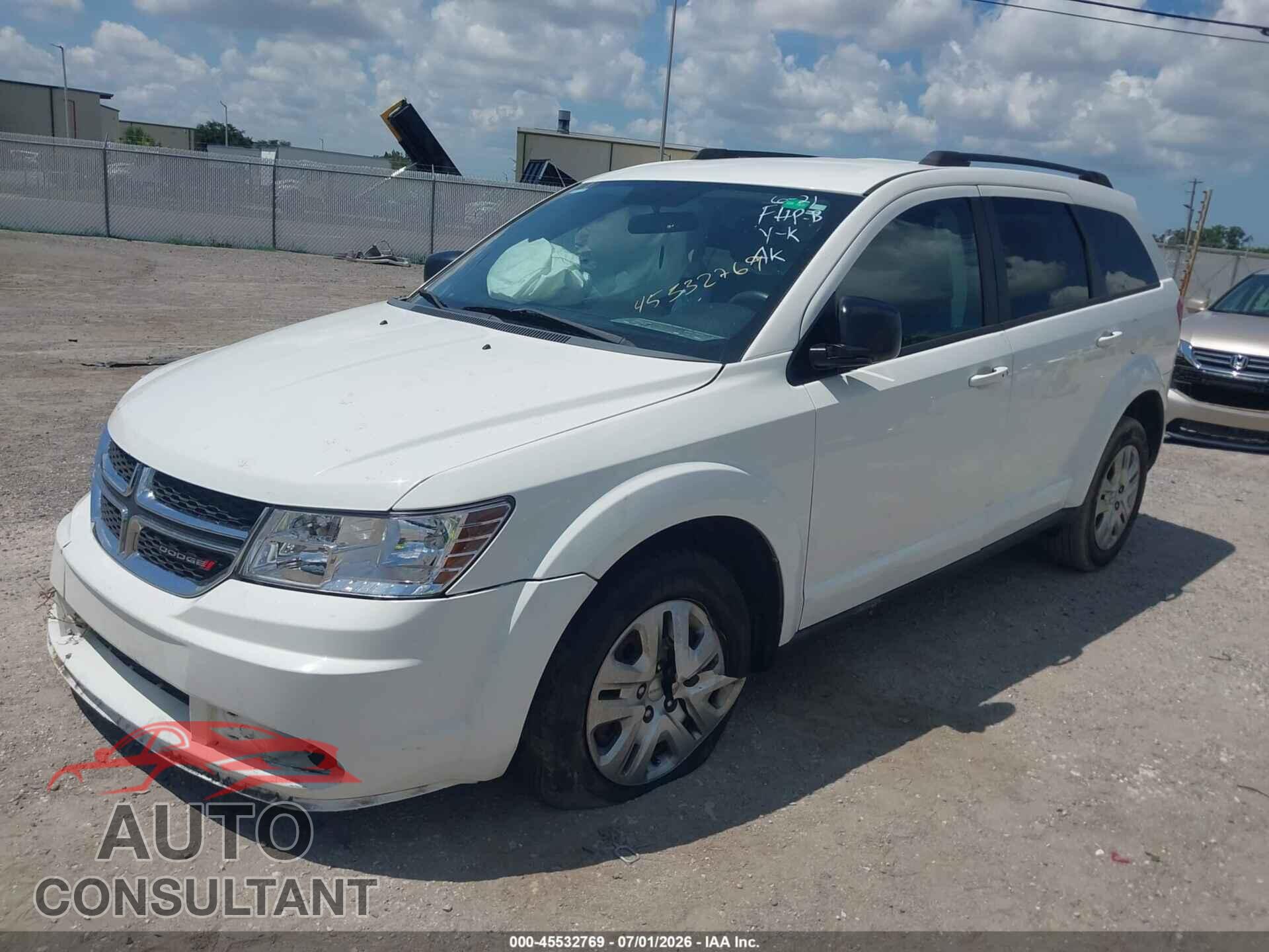 DODGE JOURNEY 2017 - 3C4PDCAB9HT503867