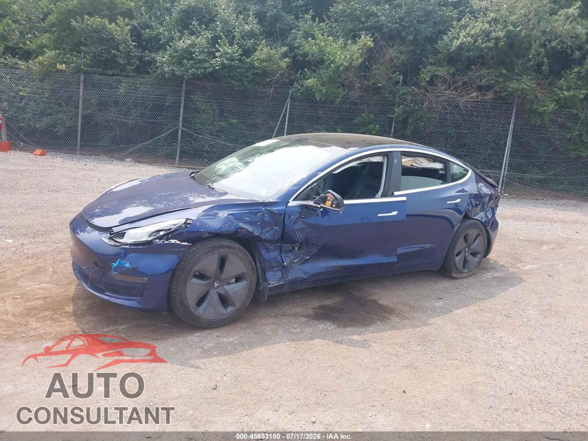 TESLA MODEL 3 2019 - 5YJ3E1EA9KF425890