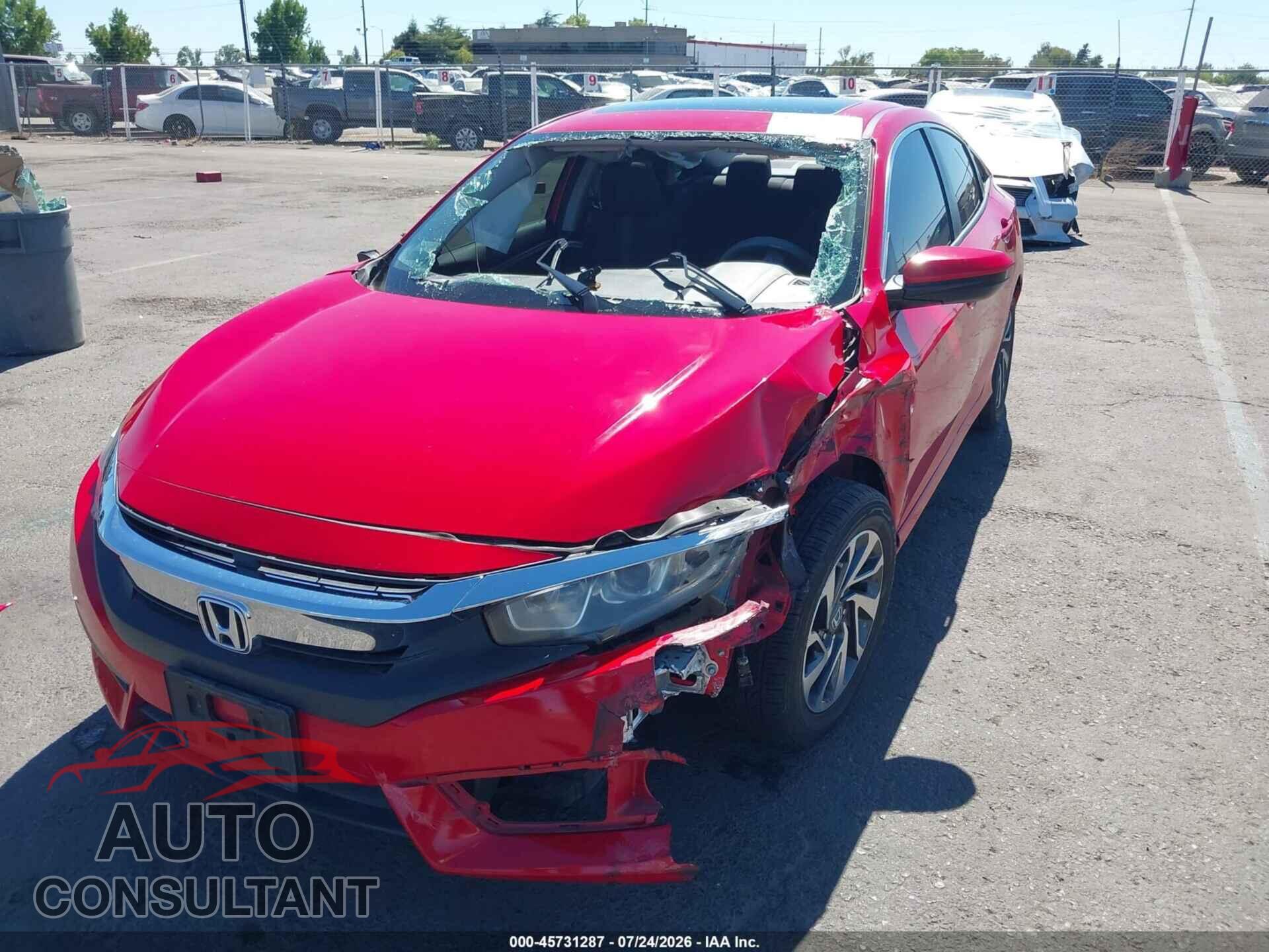 HONDA CIVIC 2017 - 2HGFC2F77HH557806