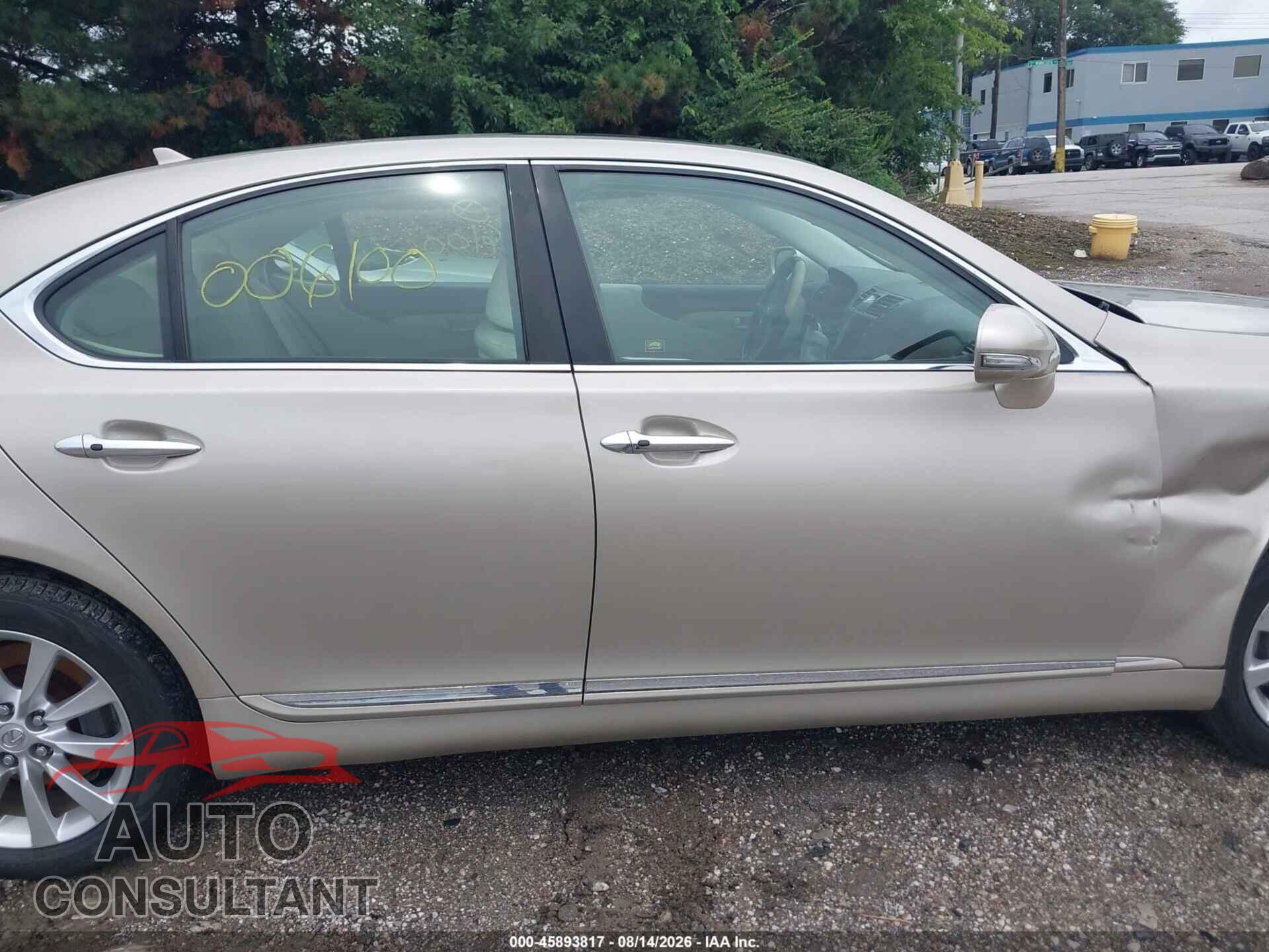 LEXUS LS 460 2010 - JTHCL5EF8A5006100