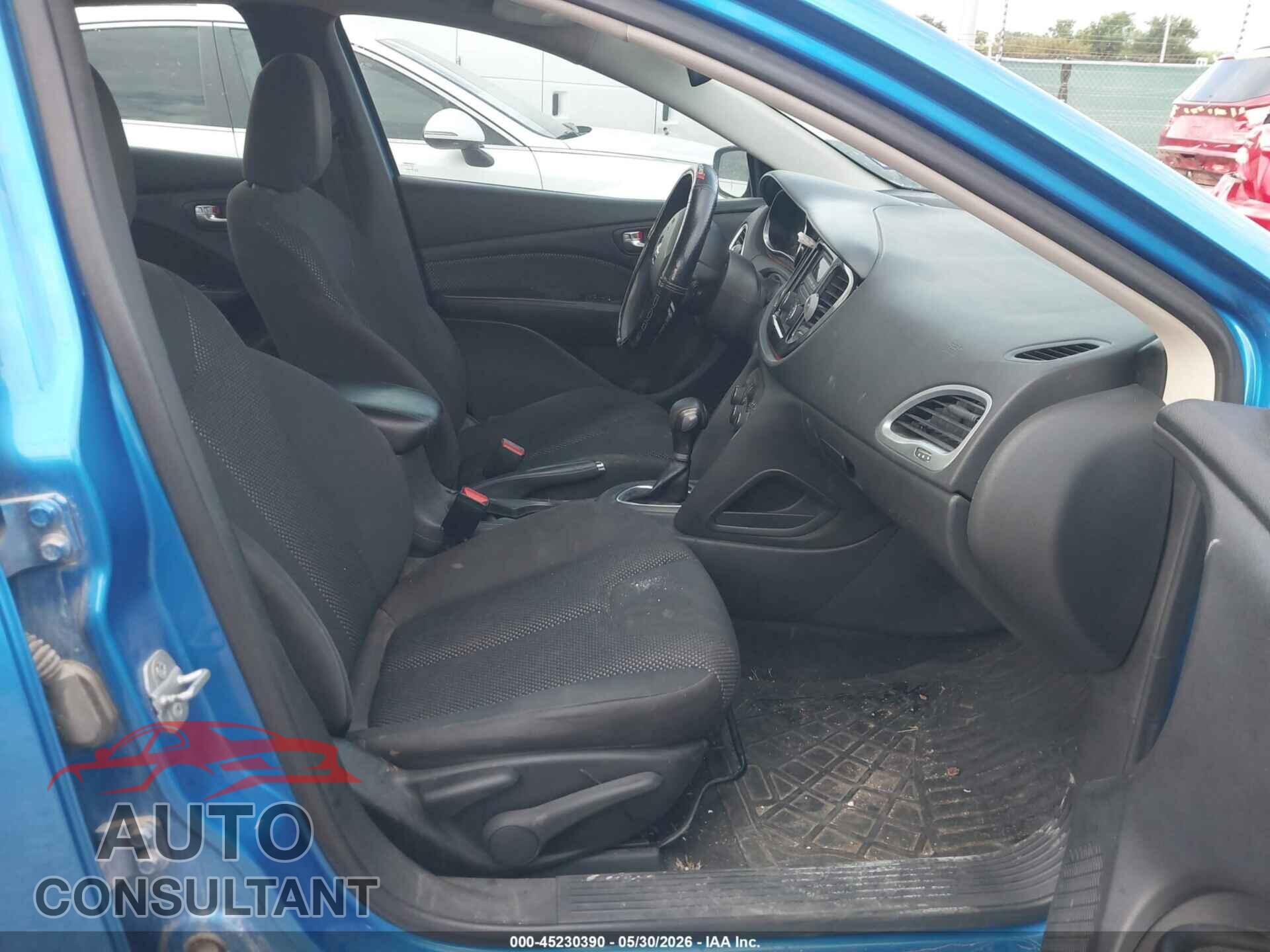 DODGE DART 2015 - 1C3CDFAA1FD433554