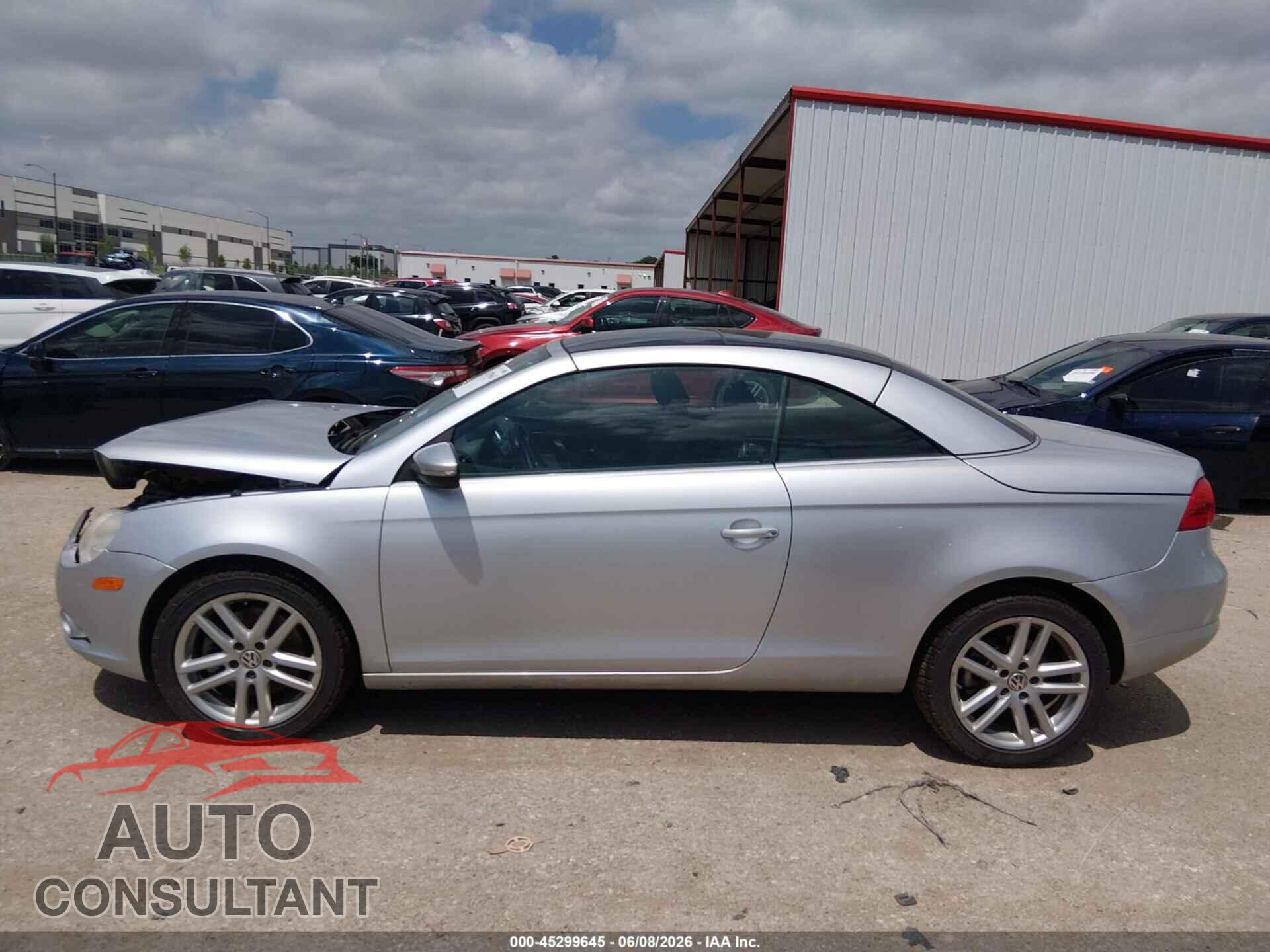 VOLKSWAGEN EOS 2009 - WVWFA71F79V014464