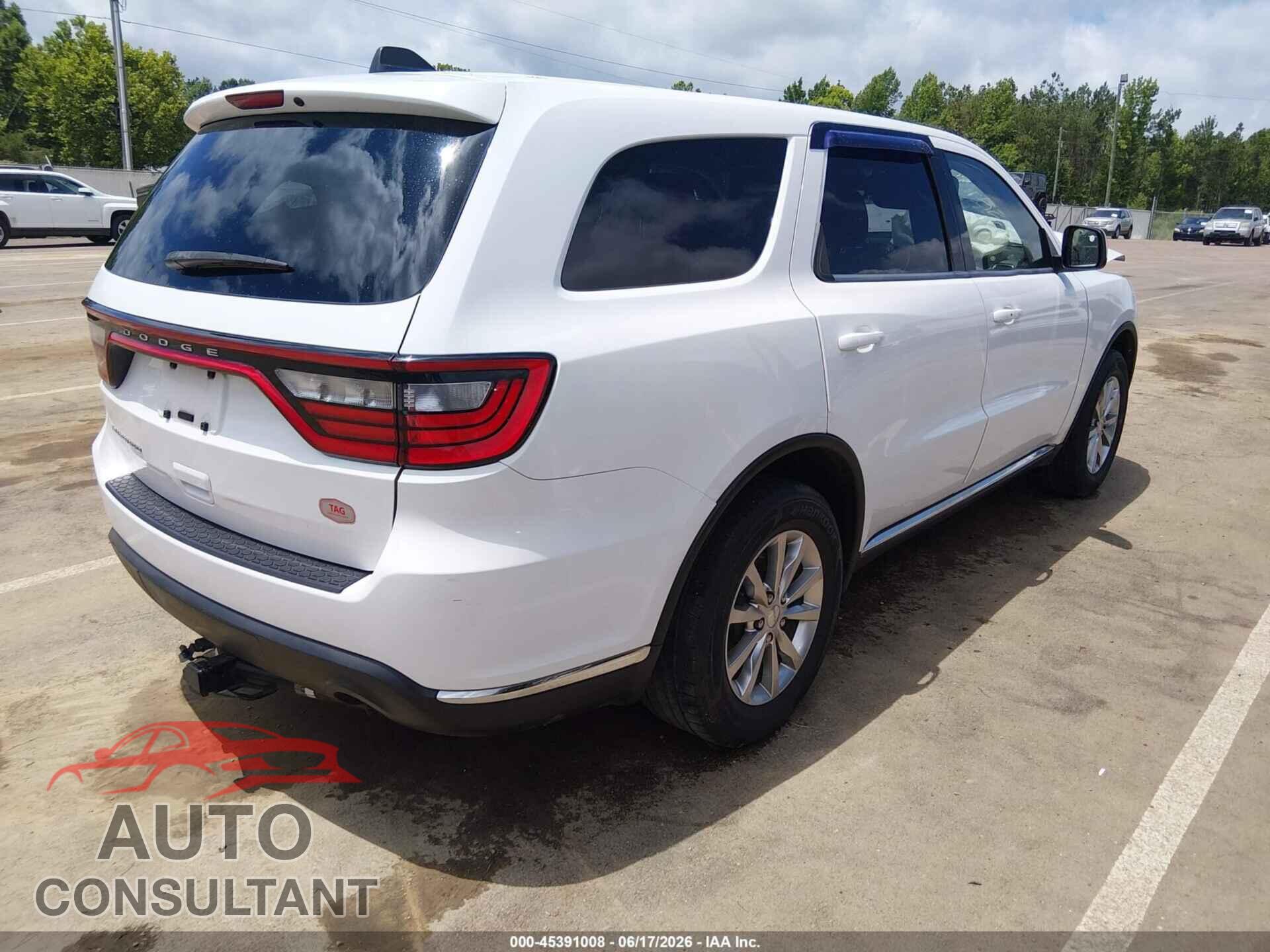 DODGE DURANGO 2017 - 1C4RDHAG8HC925920