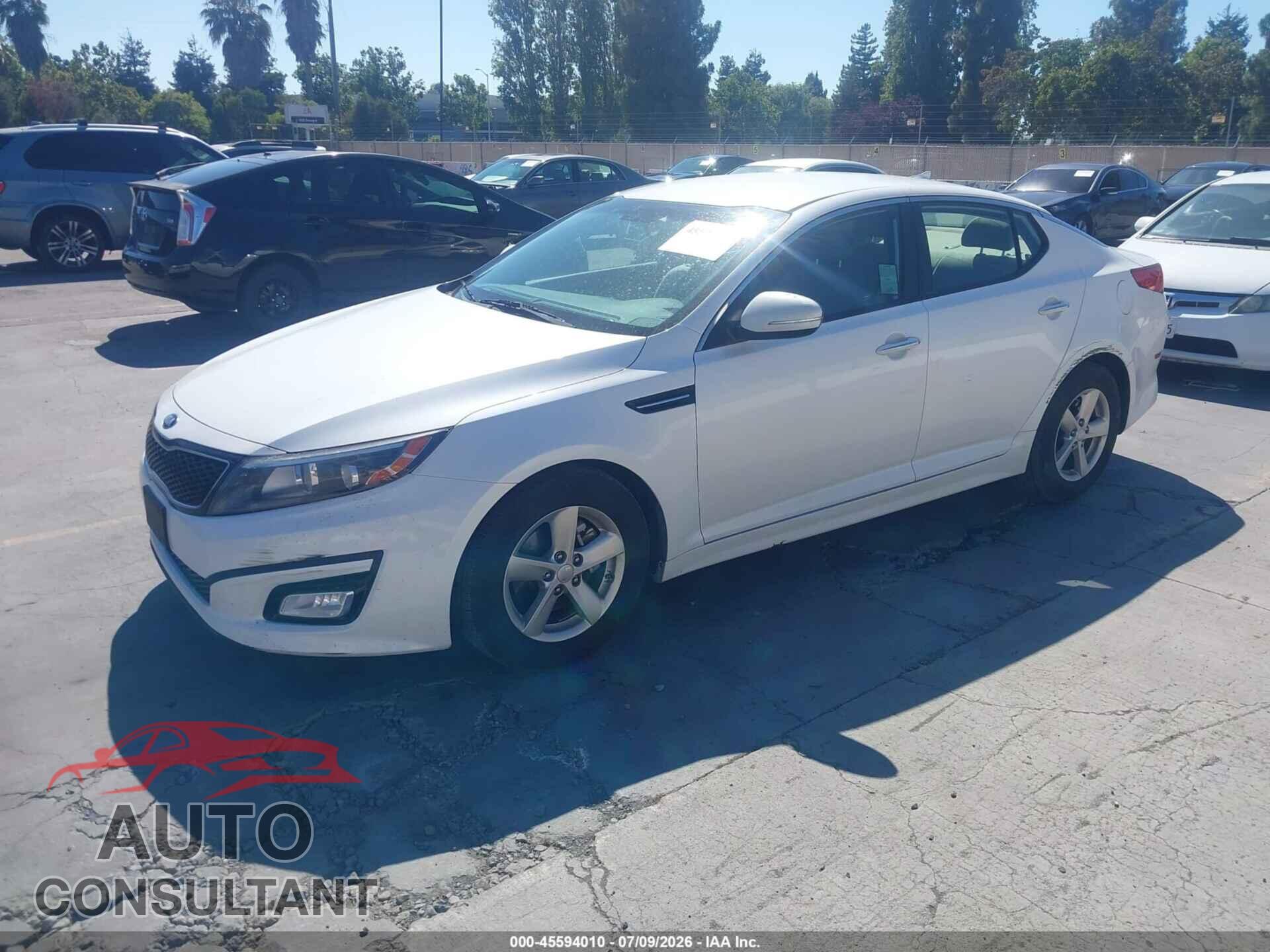 KIA OPTIMA 2015 - KNAGM4A72F5532932