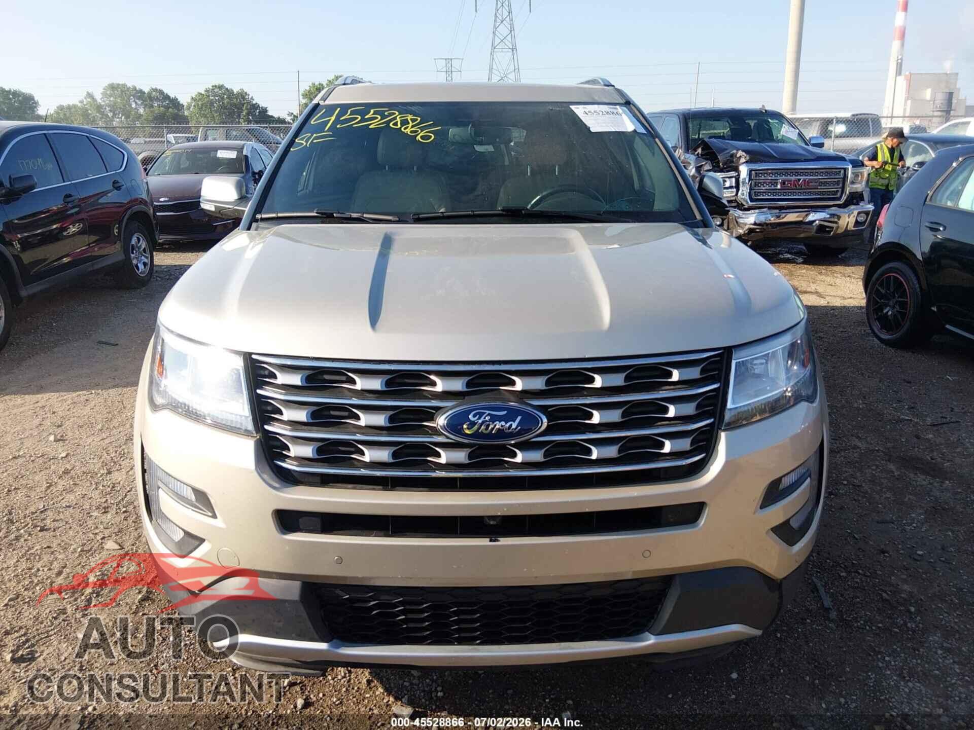 FORD EXPLORER 2017 - 1FM5K8F89HGE35447