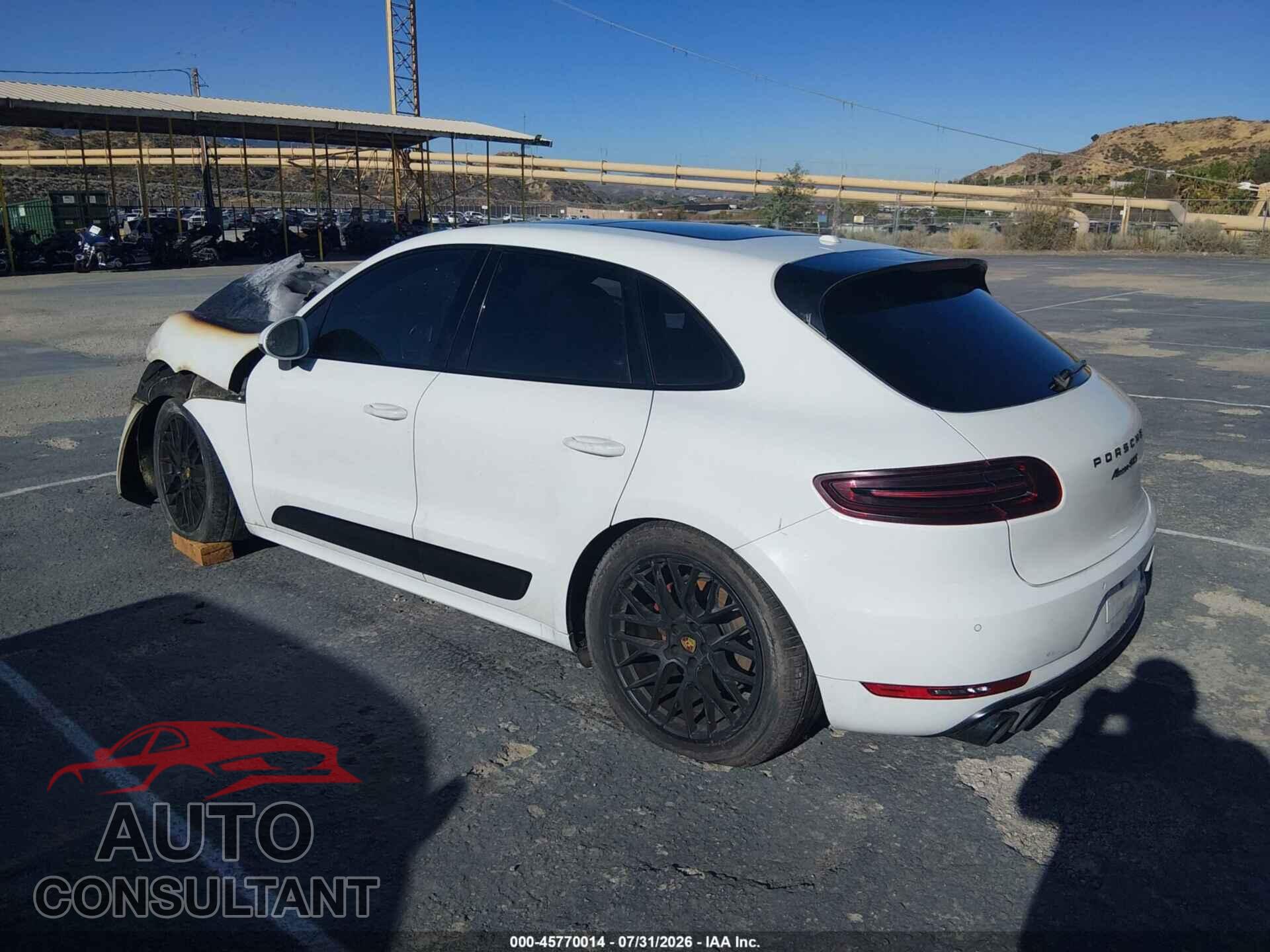 PORSCHE MACAN 2017 - WP1AG2A50HLB50365