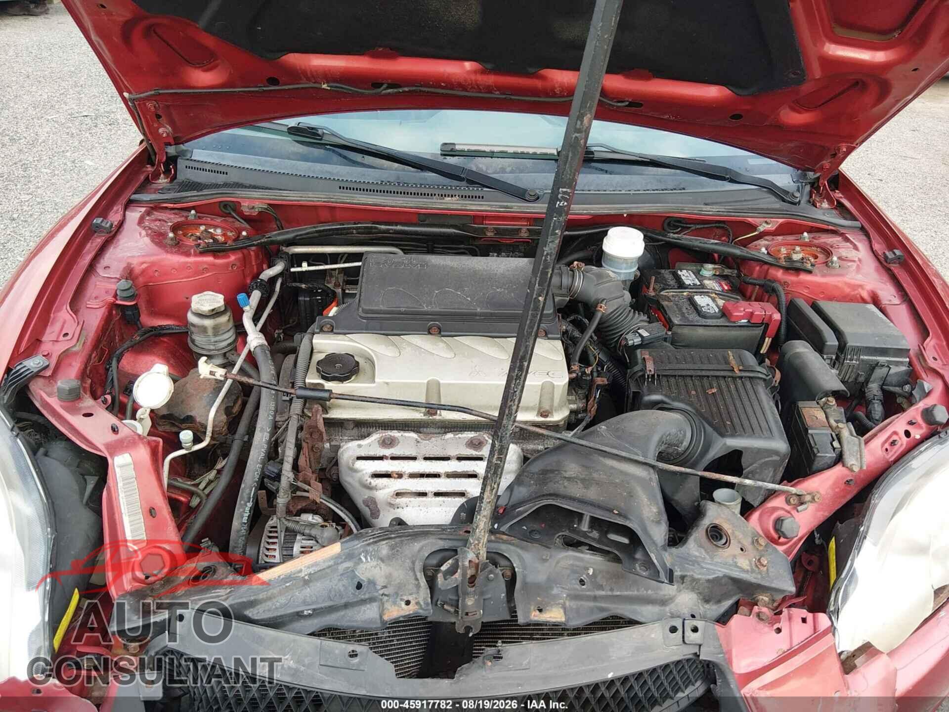 MITSUBISHI ECLIPSE 2011 - 4A31K5DF5BE004607