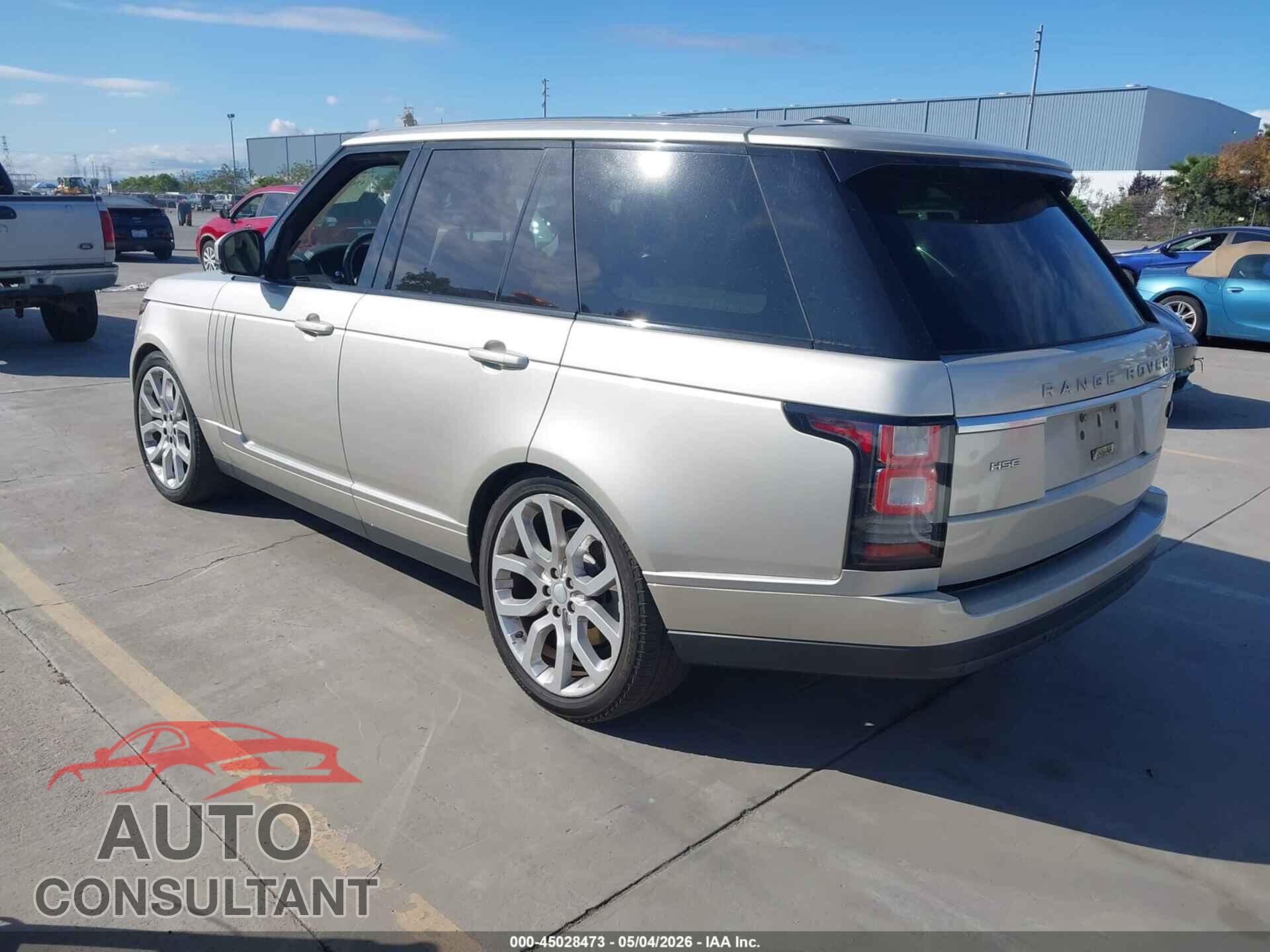 LAND ROVER RANGE ROVER 2014 - SALGS2VF9EA128880