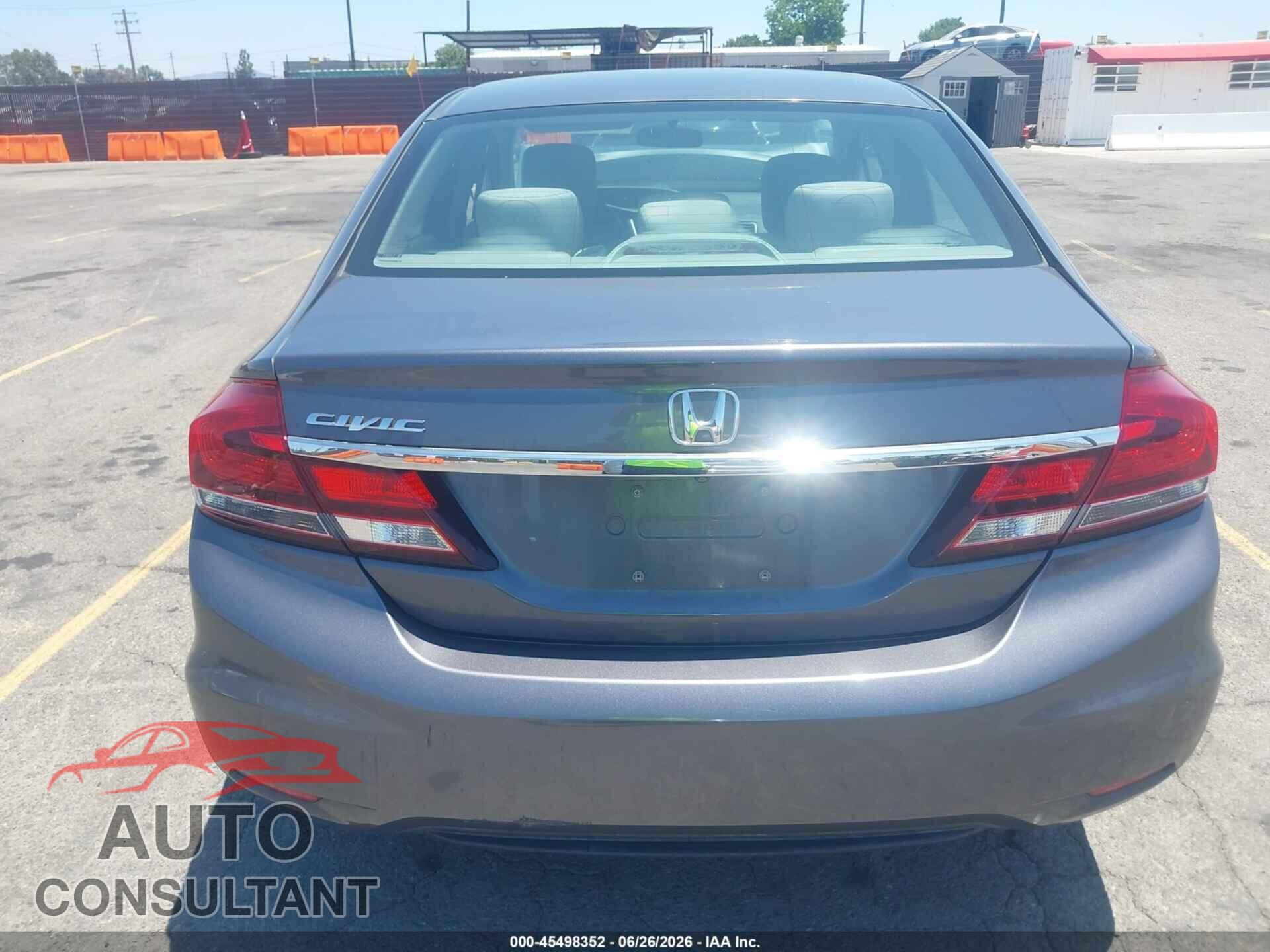 HONDA CIVIC 2014 - 2HGFB2F5XEH506748