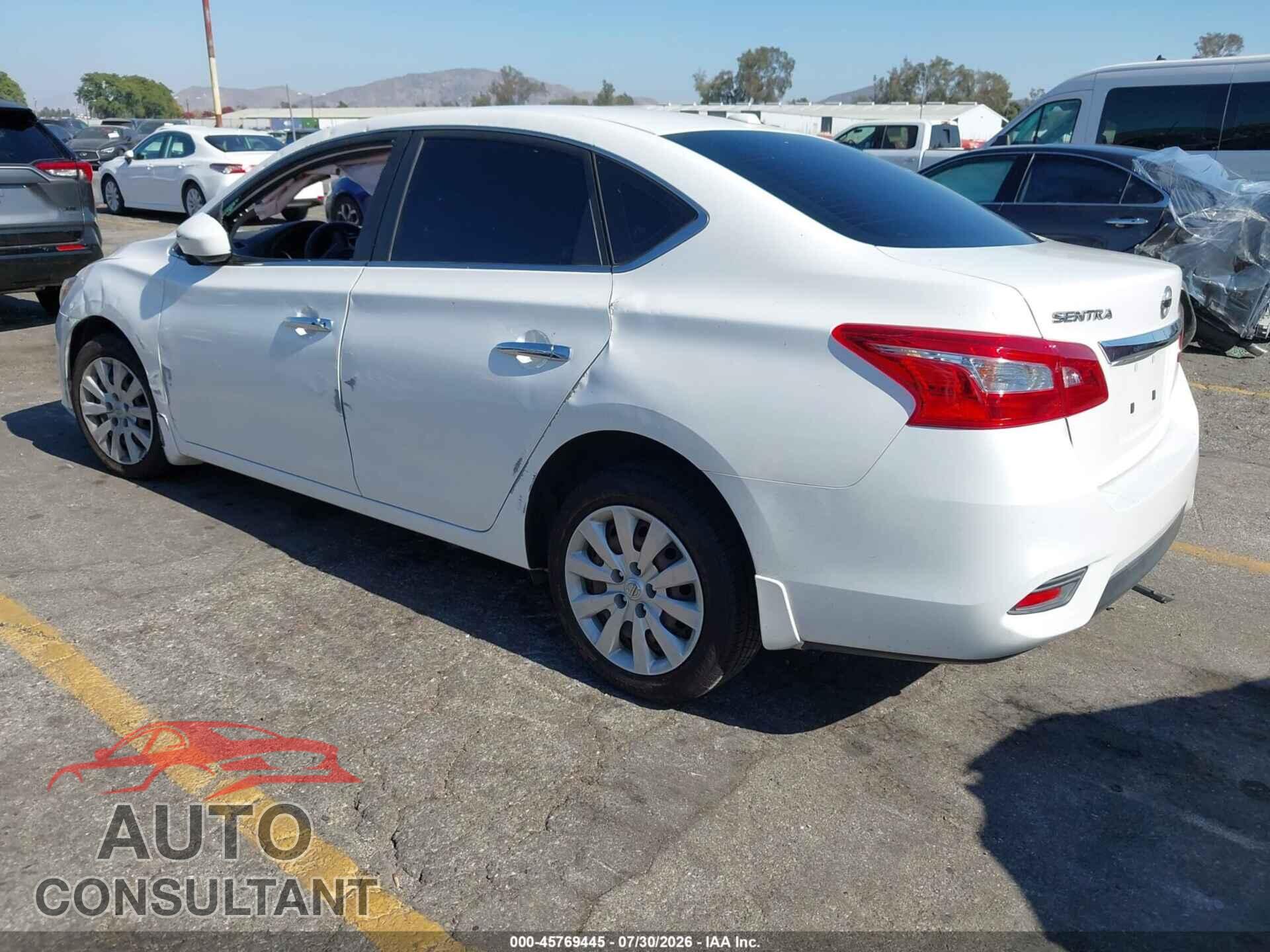 NISSAN SENTRA 2017 - 3N1AB7AP3HL710398