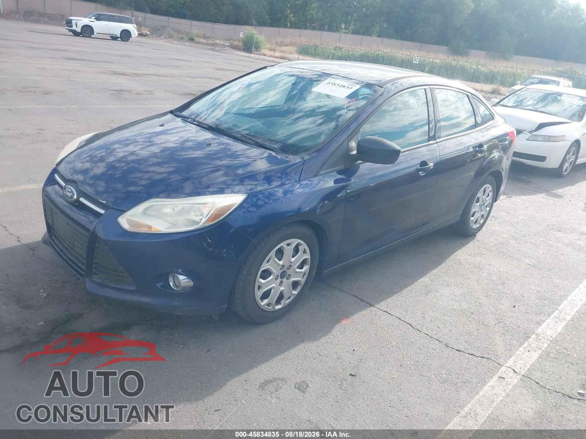 FORD FOCUS 2012 - 1FAHP3F27CL148518