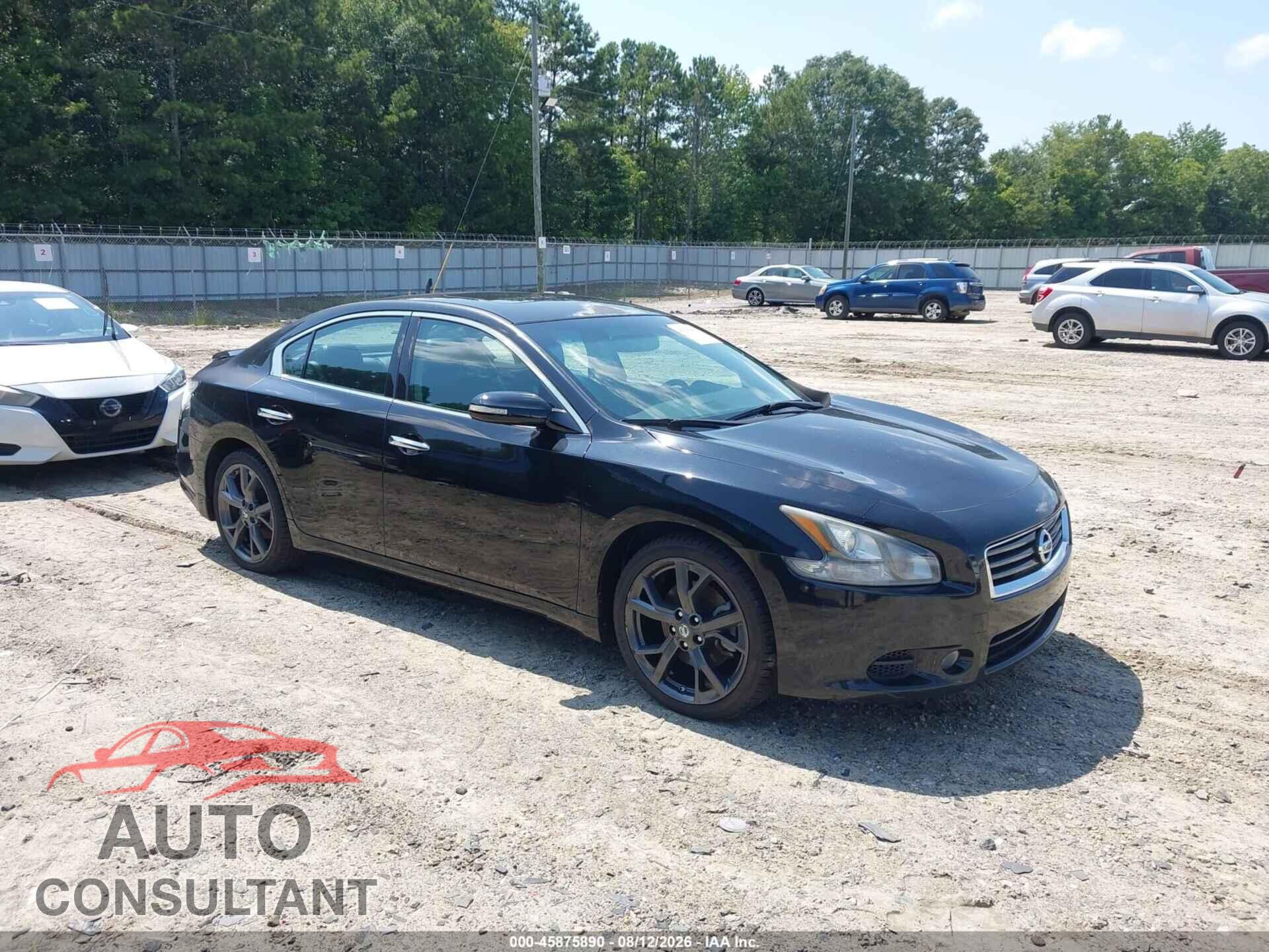 NISSAN MAXIMA 2014 - 1N4AA5AP1EC906809