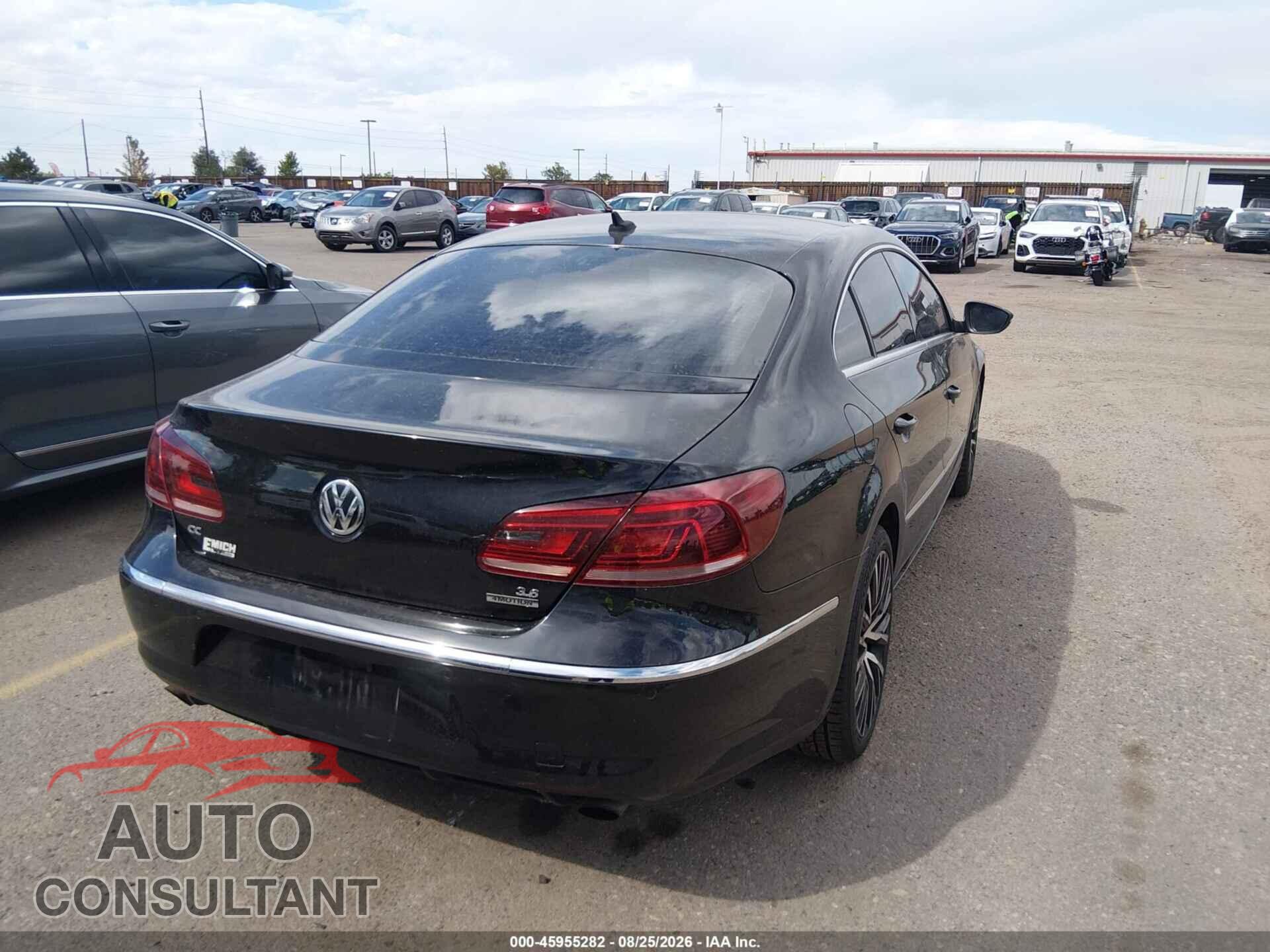 VOLKSWAGEN CC 2015 - WVWGU7AN1FE804325
