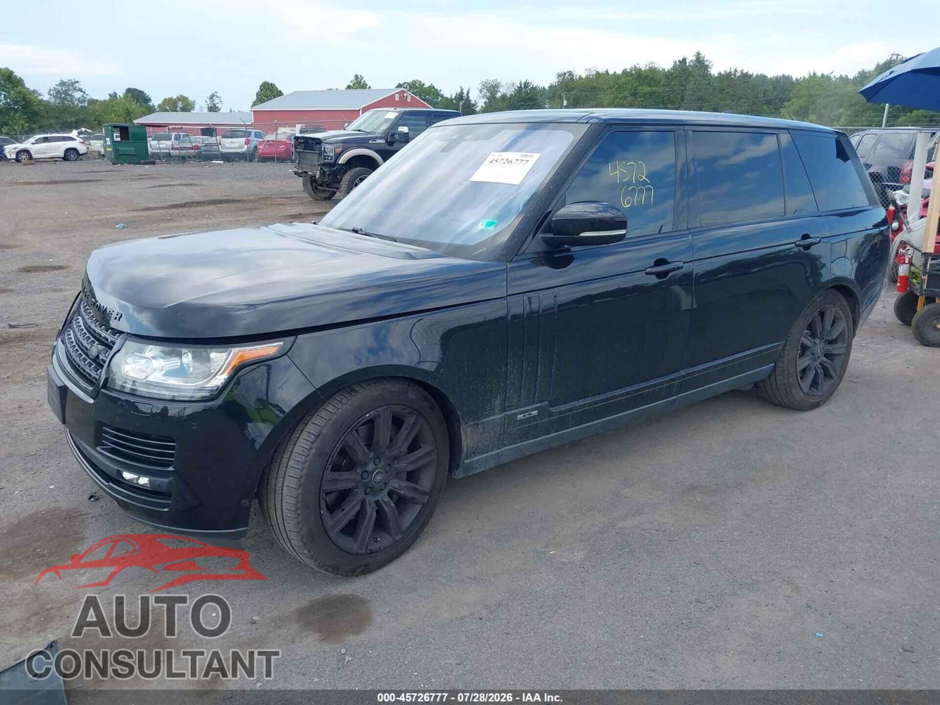 LAND ROVER RANGE ROVER 2017 - SALGS5FE7HA357523