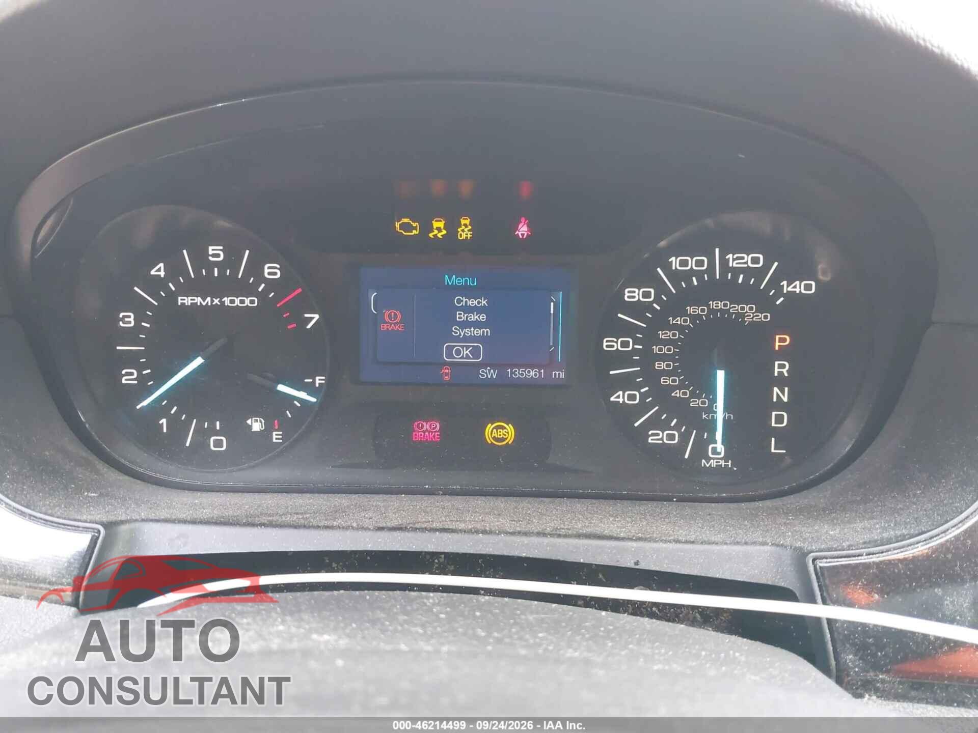 FORD EDGE 2014 - 2FMDK3G92EBB44295