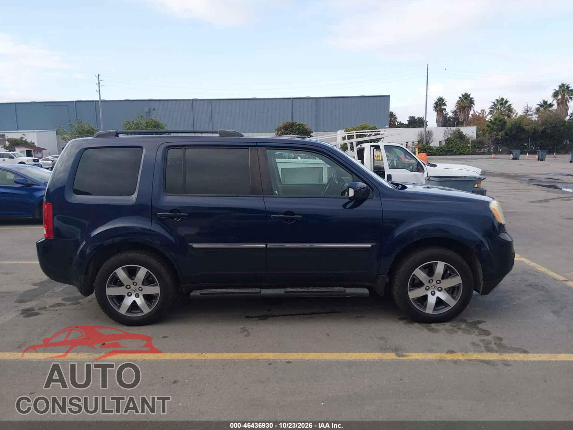 HONDA PILOT 2013 - 5FNYF4H99DB010691