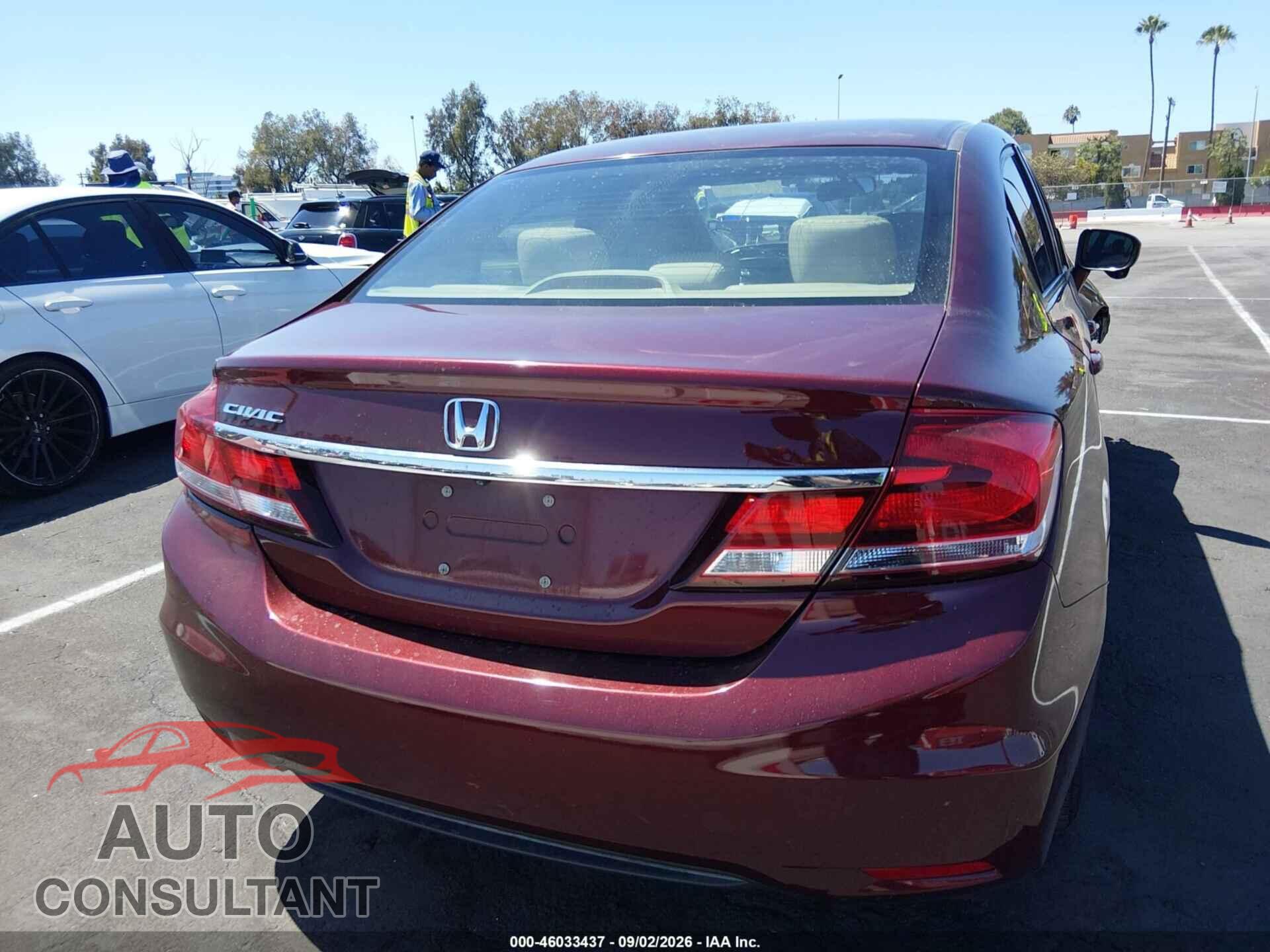 HONDA CIVIC 2015 - 2HGFB2F87FH542005