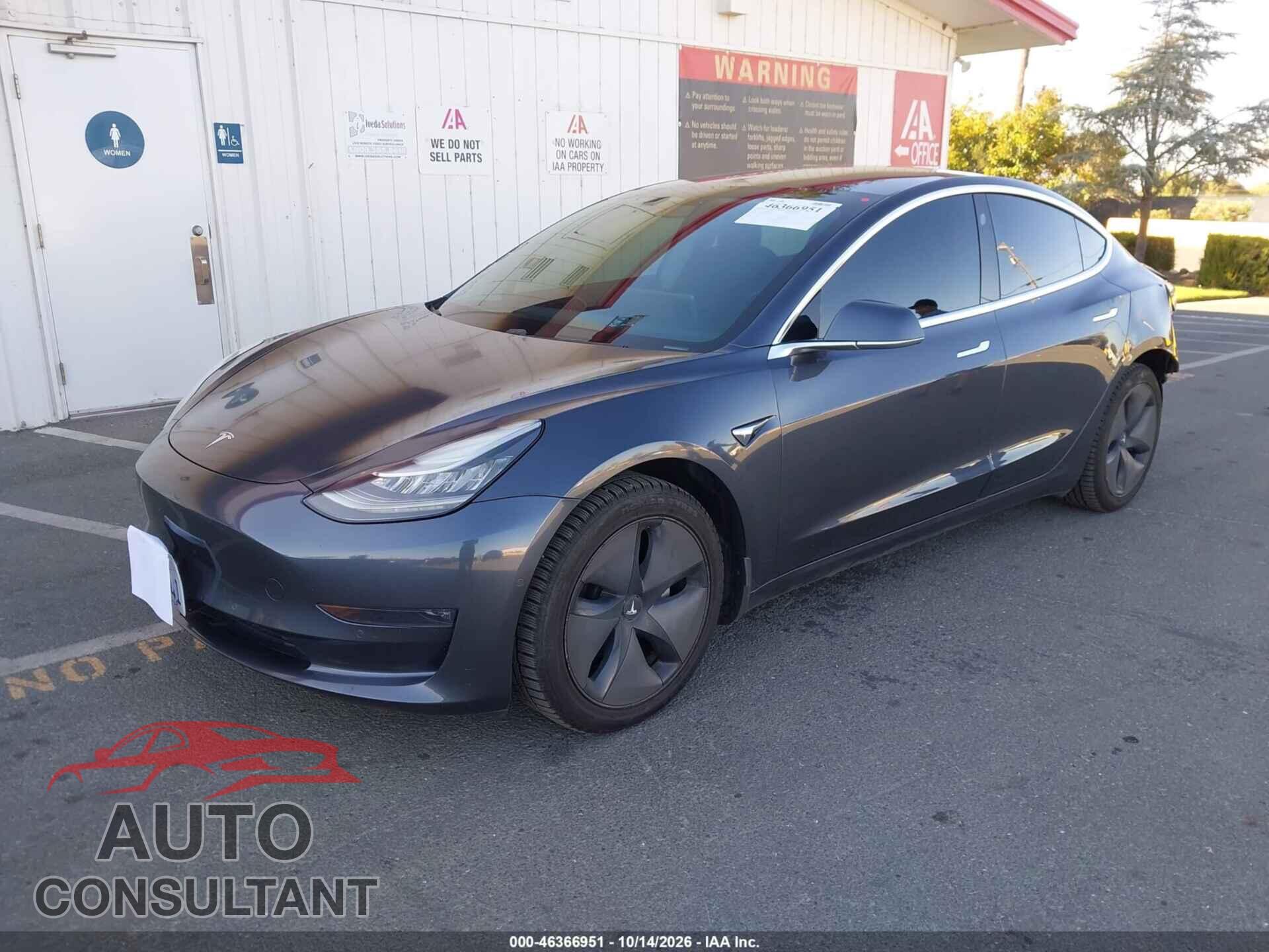 TESLA MODEL 3 2017 - 5YJ3E1EA1HF001290