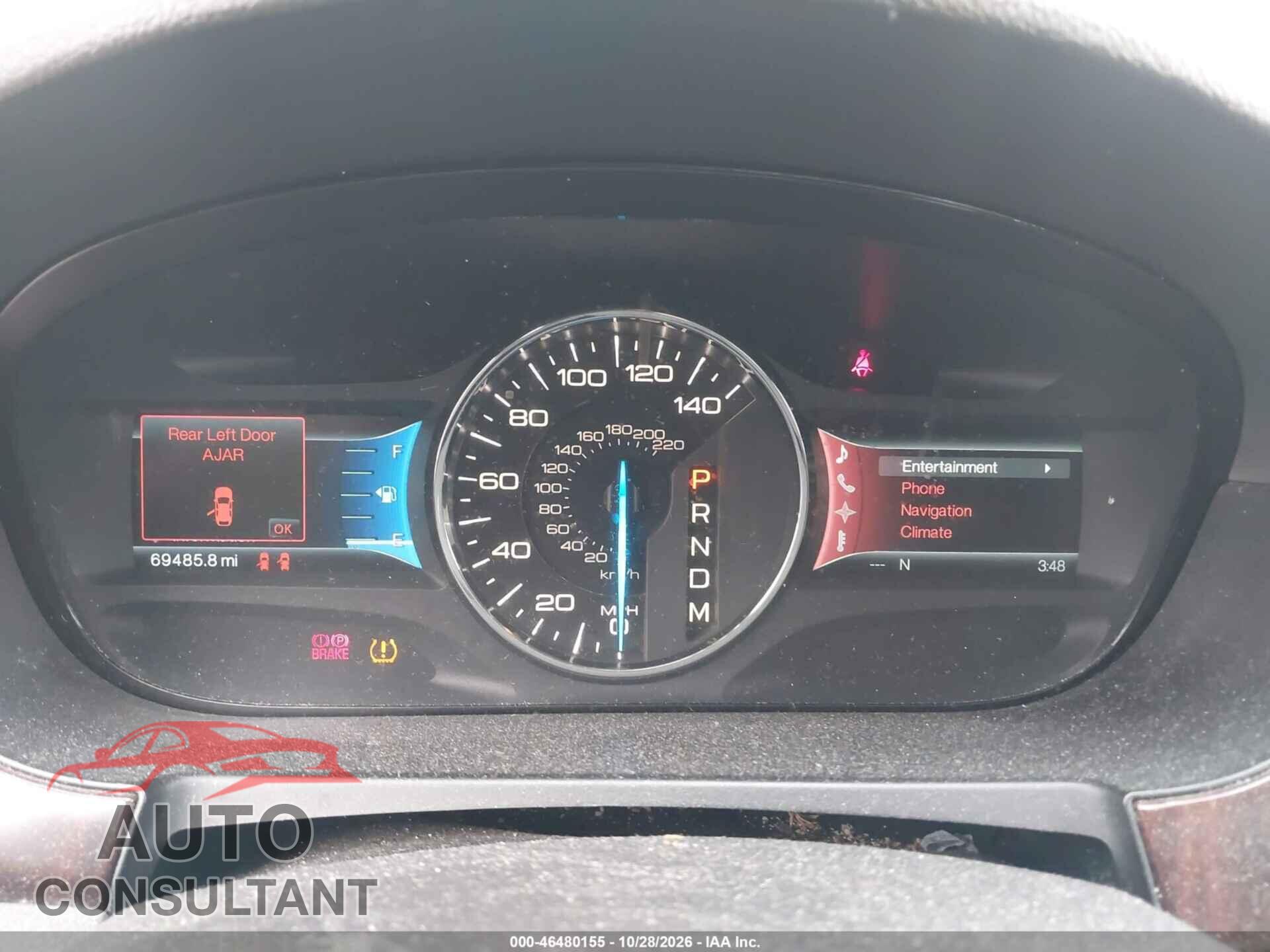 FORD EDGE 2011 - 2FMDK3KC0BBA25109