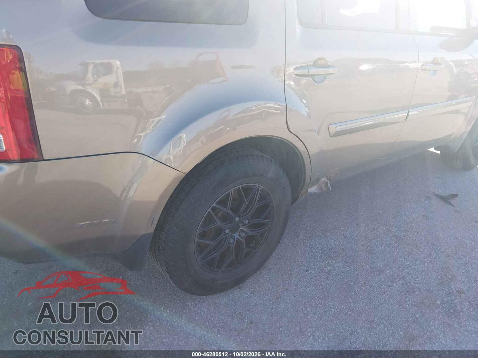 HONDA PILOT 2009 - 5FNYF48559B043403