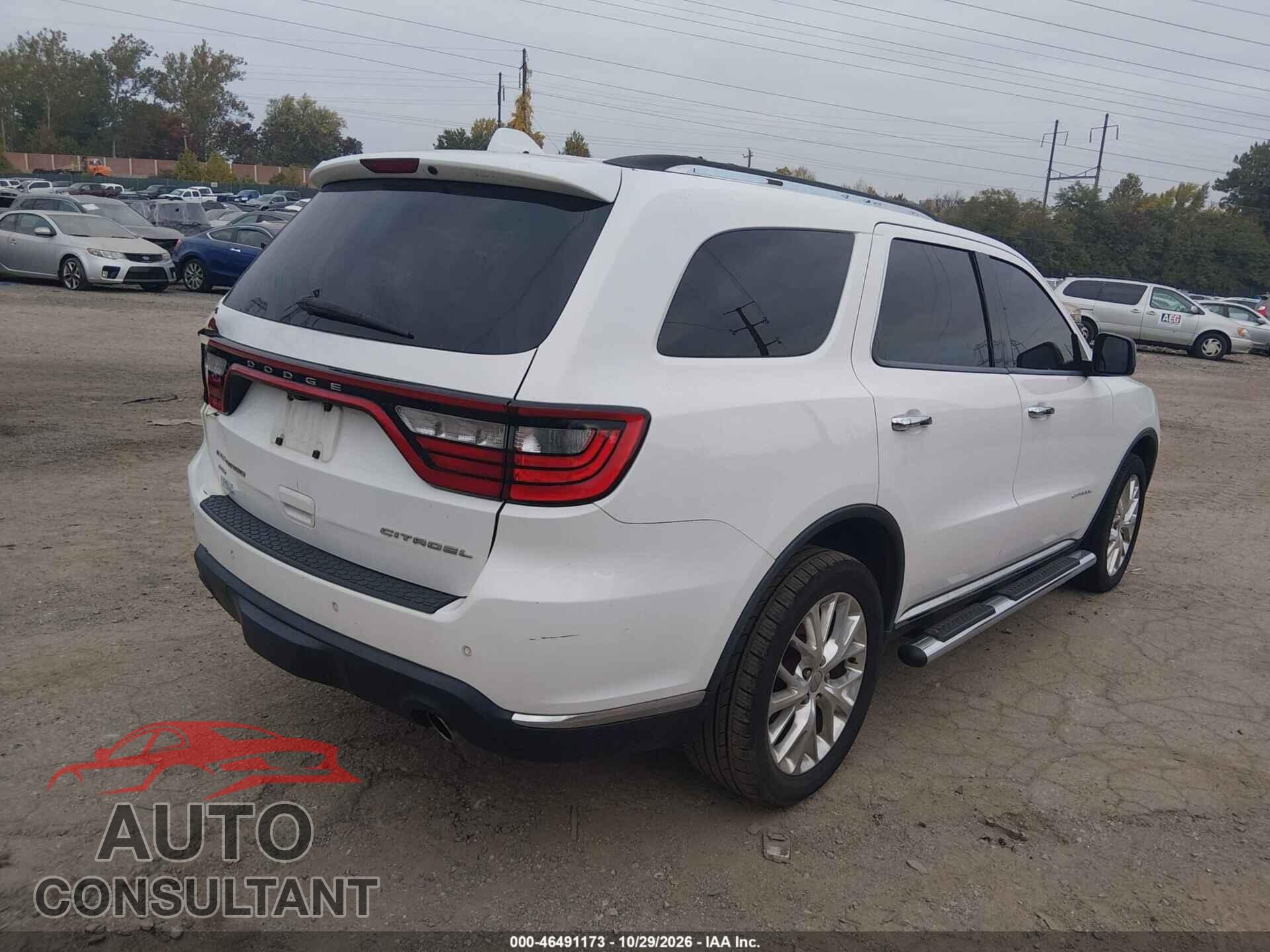 DODGE DURANGO 2015 - 1C4SDJET1FC723479